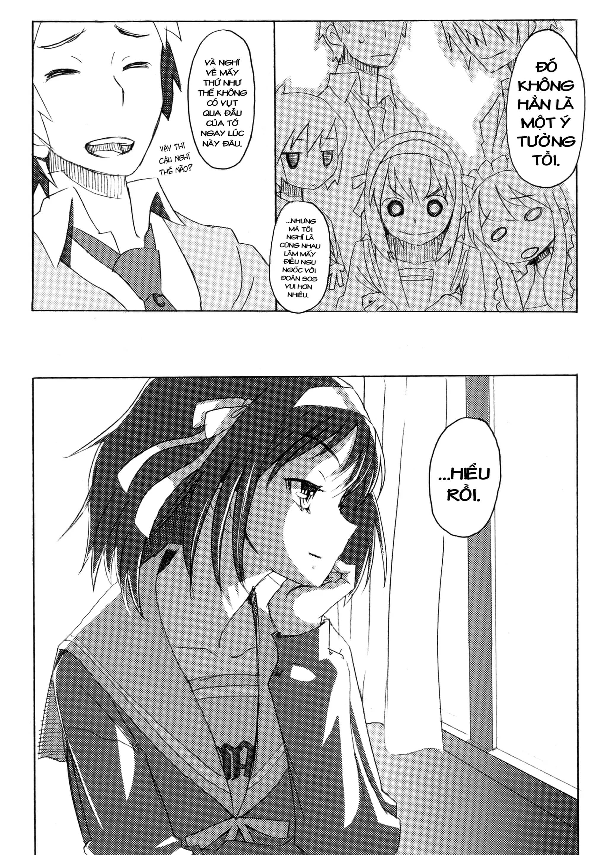 Đọc truyện hentai Cái thai của Suzumiya Haruhi - Oneshot