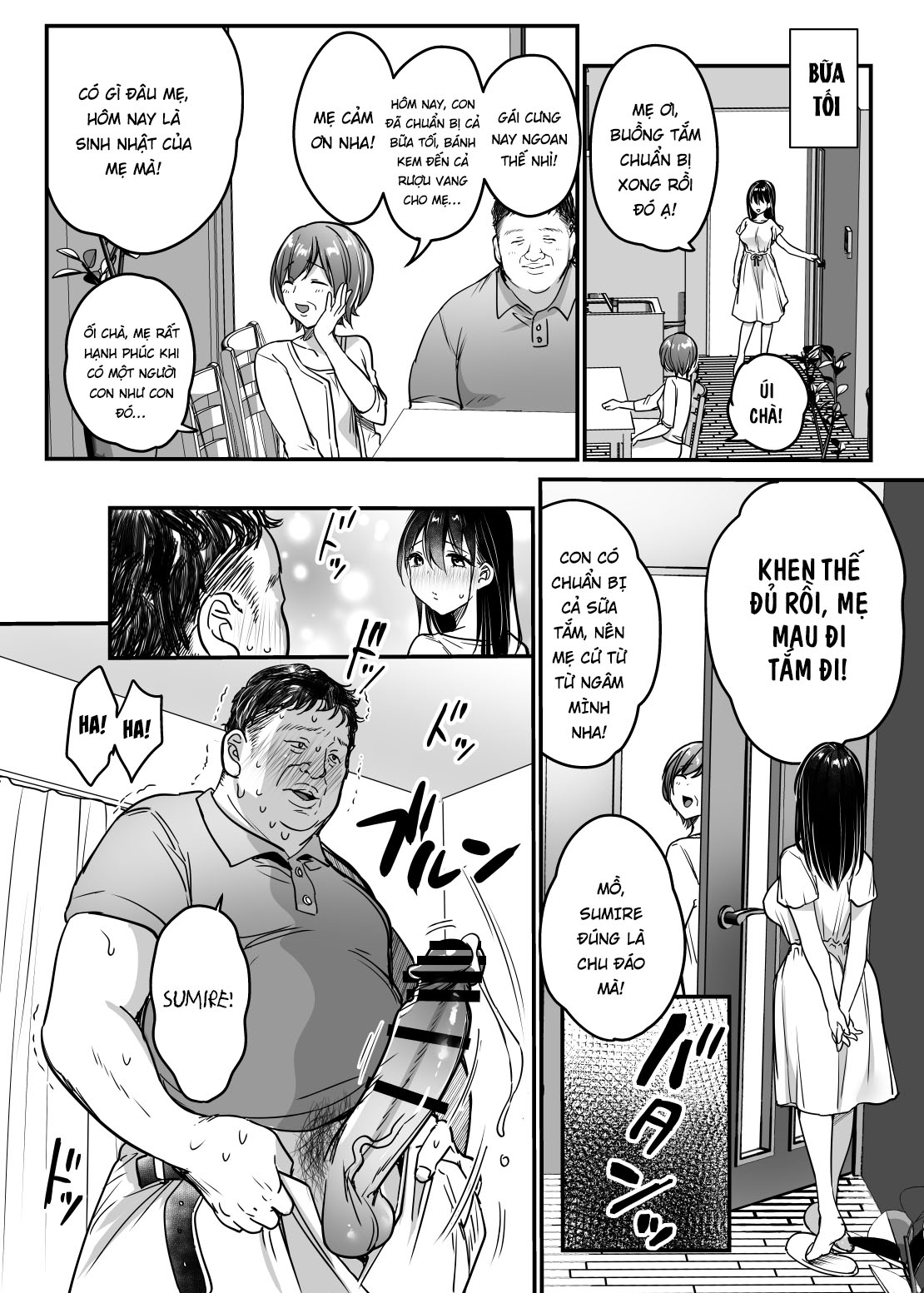 Đọc truyện hentai Trong lúc đứa con gái nuôi của vợ tắm... tôi phập liên tục con bé có thể lên đỉnh bất cứ lúc nào! - Full cả 4 chap