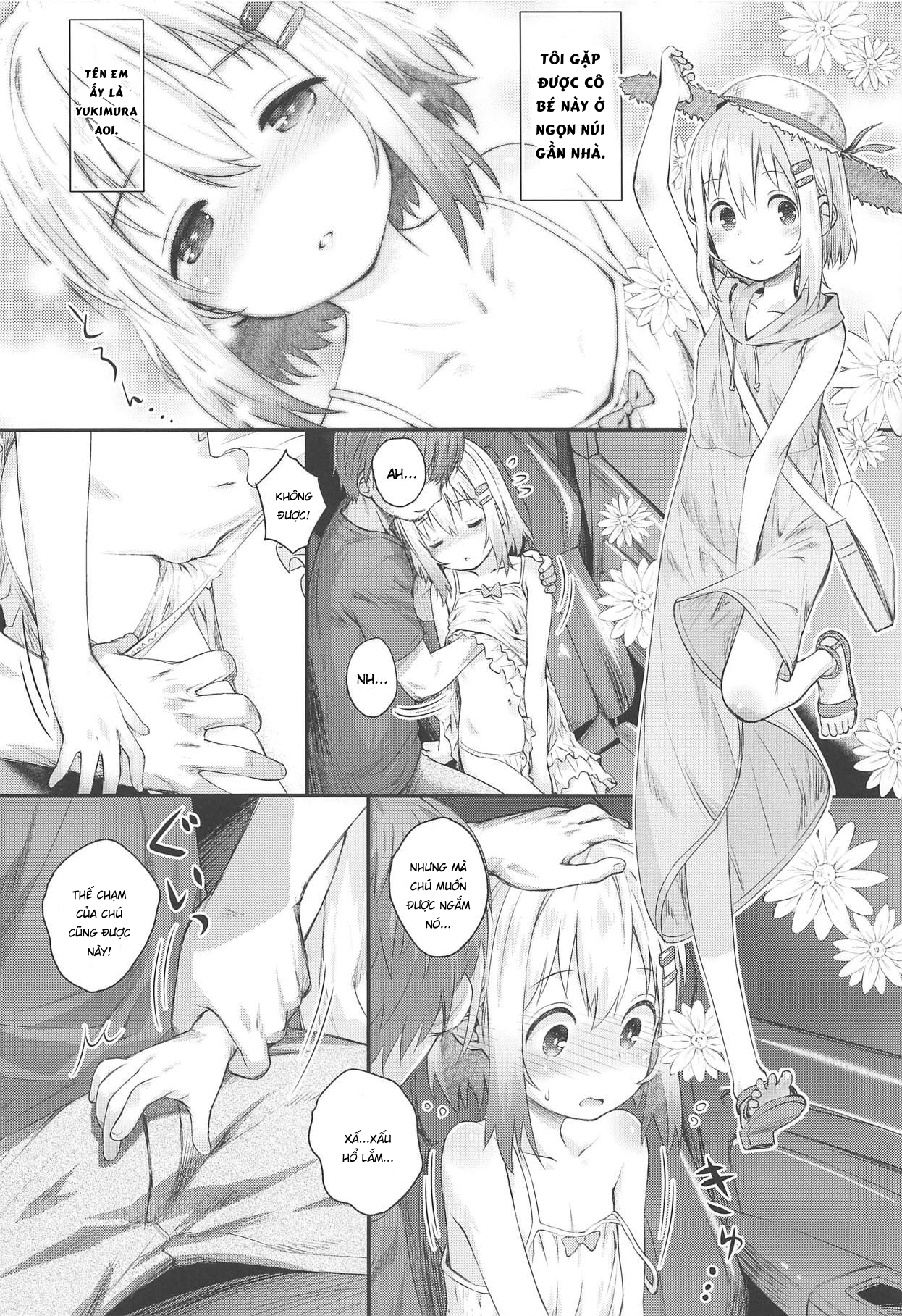 Đọc truyện hentai Vui vẻ cùng Aoi-chan (Yama no Susume) - Oneshot