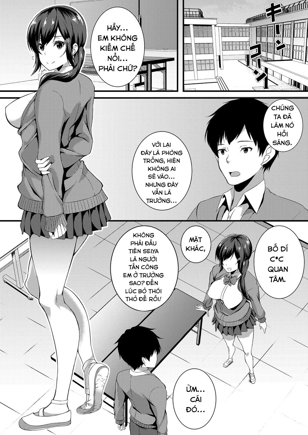 Đọc truyện hentai Tameshite Miyou! Saiminjutsu de JK Anaru - Oneshot