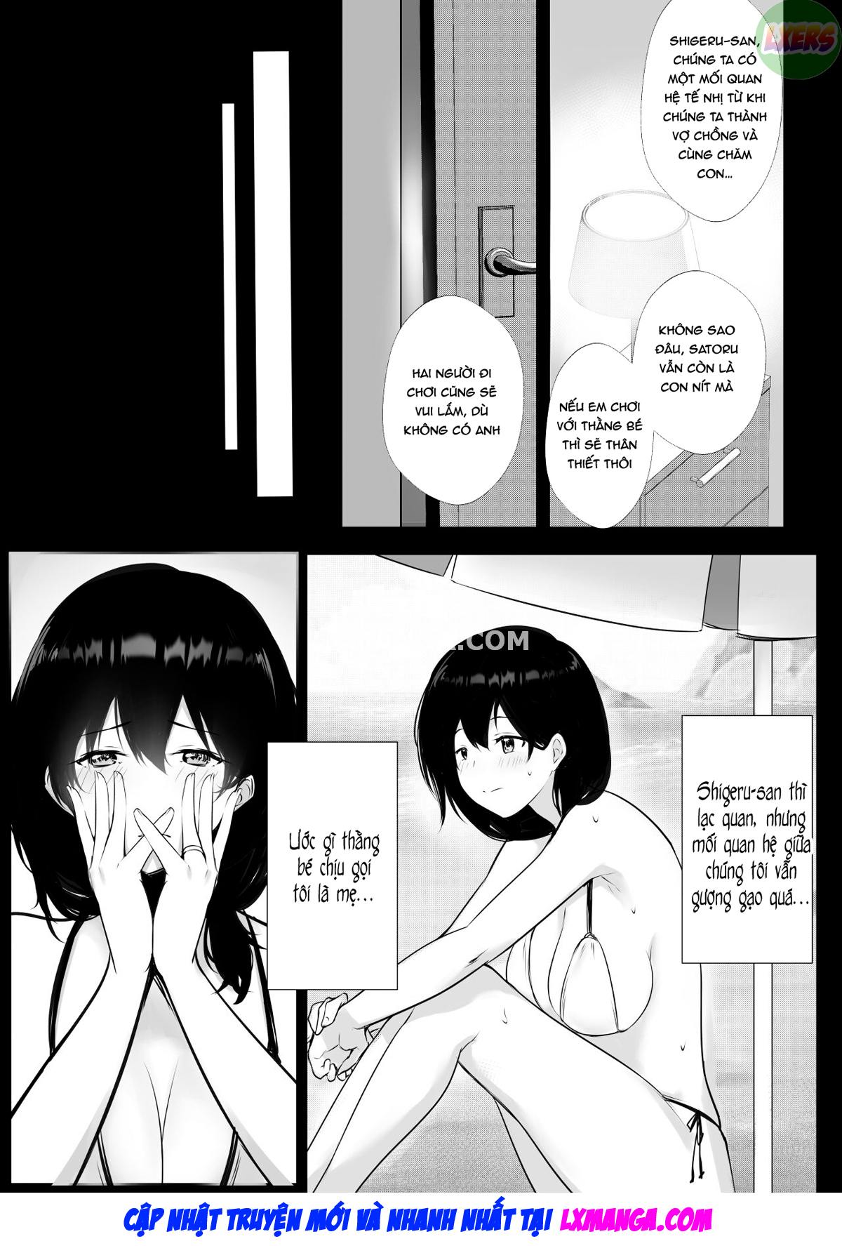 Đọc truyện hentai Mùa hè khi mẹ chồng tôi, người tôi thích đầu tiên, bị mấy gã đàn ông dâm đãng thụ tinh. - Chap 1