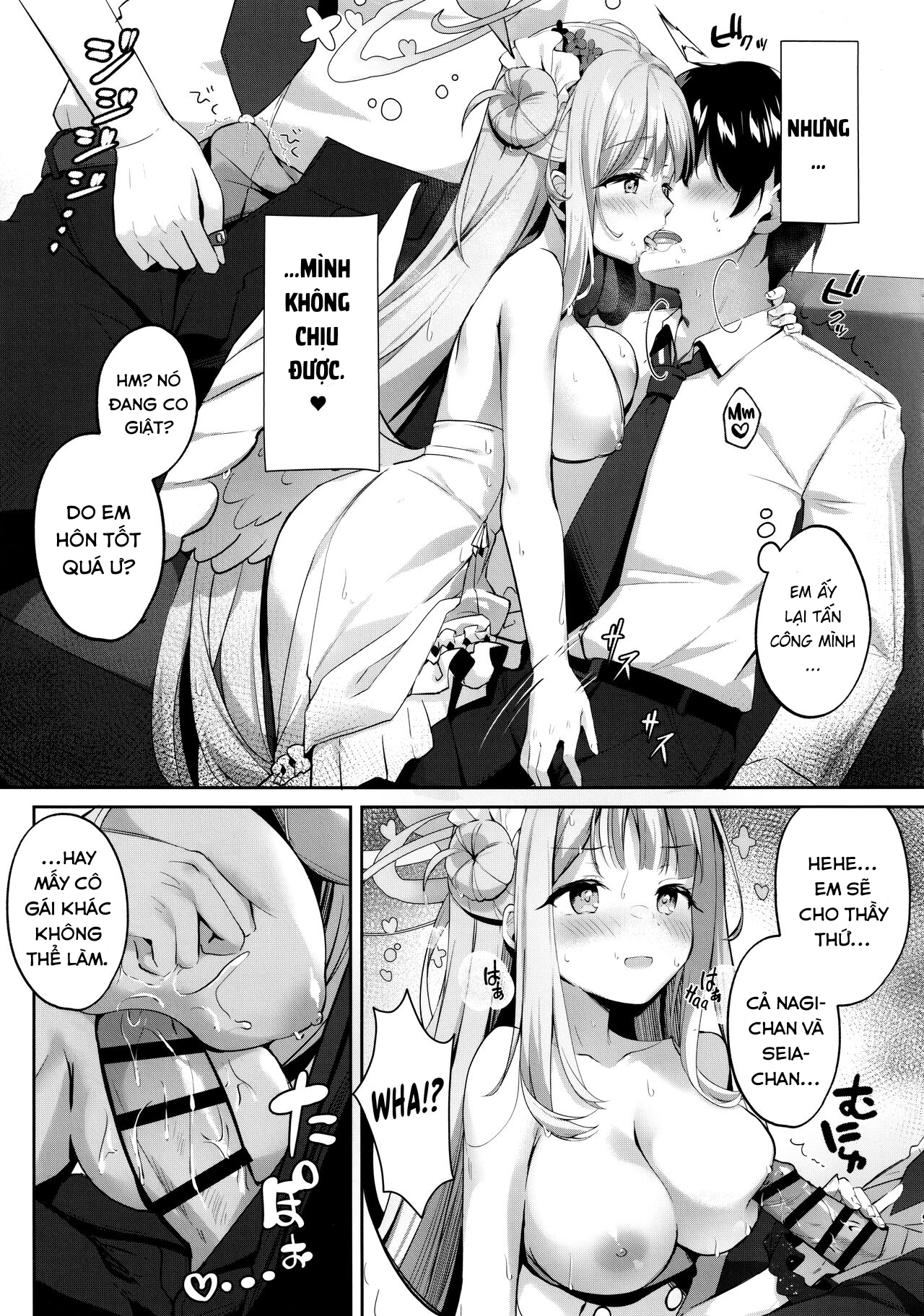 Đọc truyện hentai Nơi trú ẩn ngọt ngào với Mika Blue Archive - Oneshot