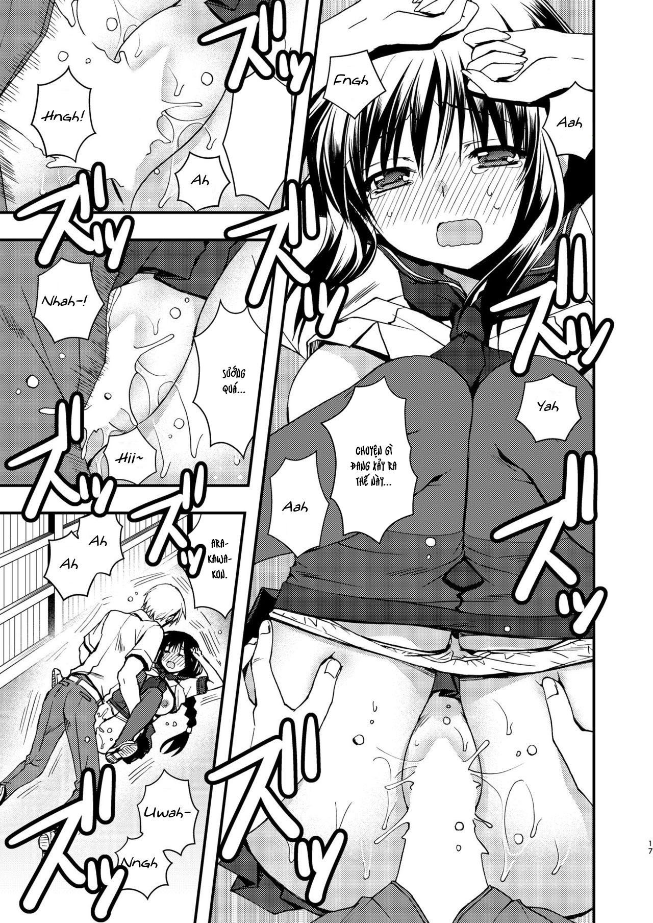 Đọc truyện hentai Toshoshitsu no Kanojo - New version - Oneshot