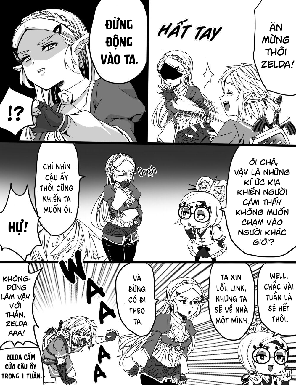 Đọc truyện hentai Vụ án Hồ Tình Yêu (The Legend of Zelda) - Chap II