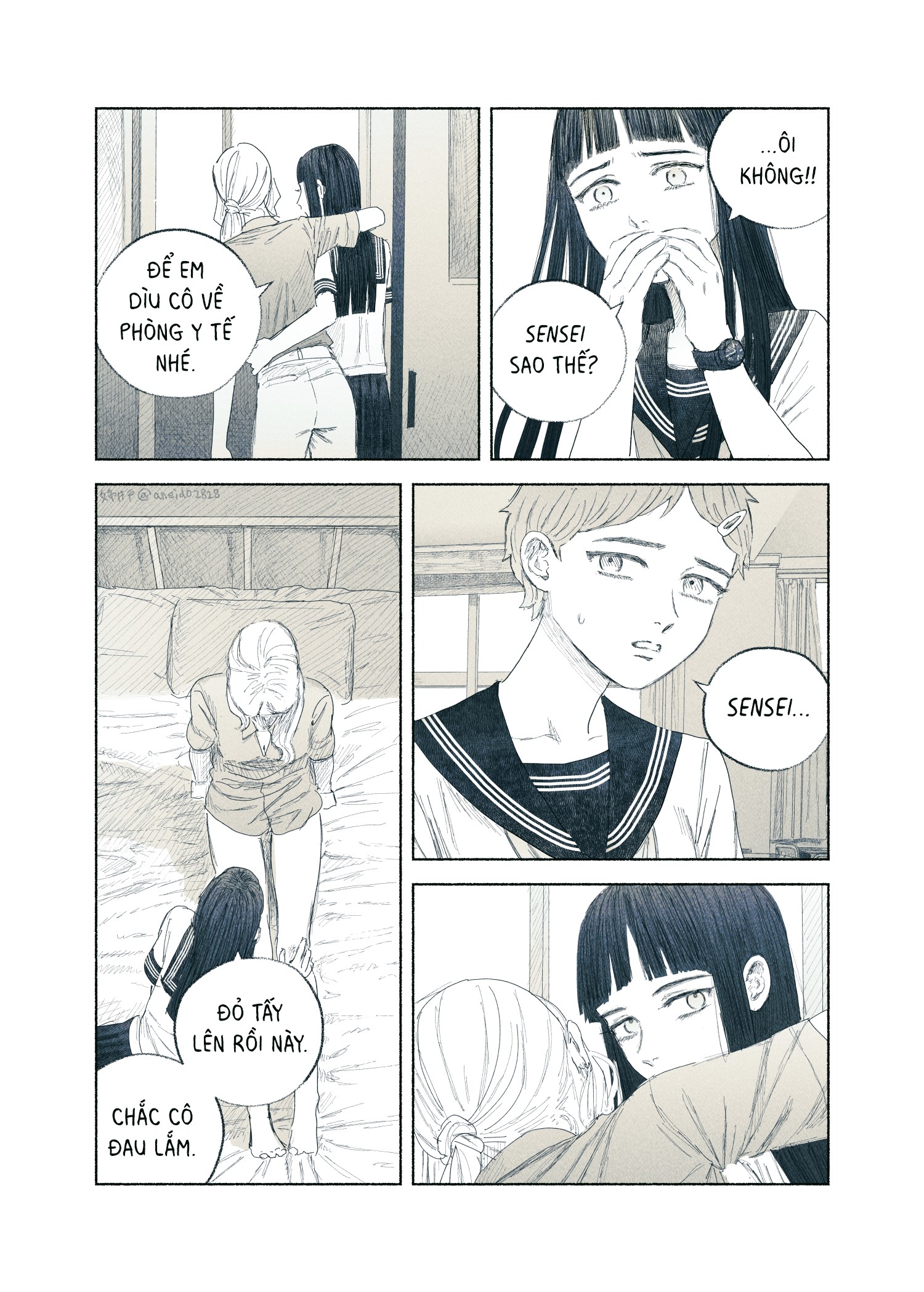 Đọc truyện hentai Chuyện về nữ giáo viên bị học sinh yandere nhấn chìm trong dục vọng - Tôi bị dằm trong tim