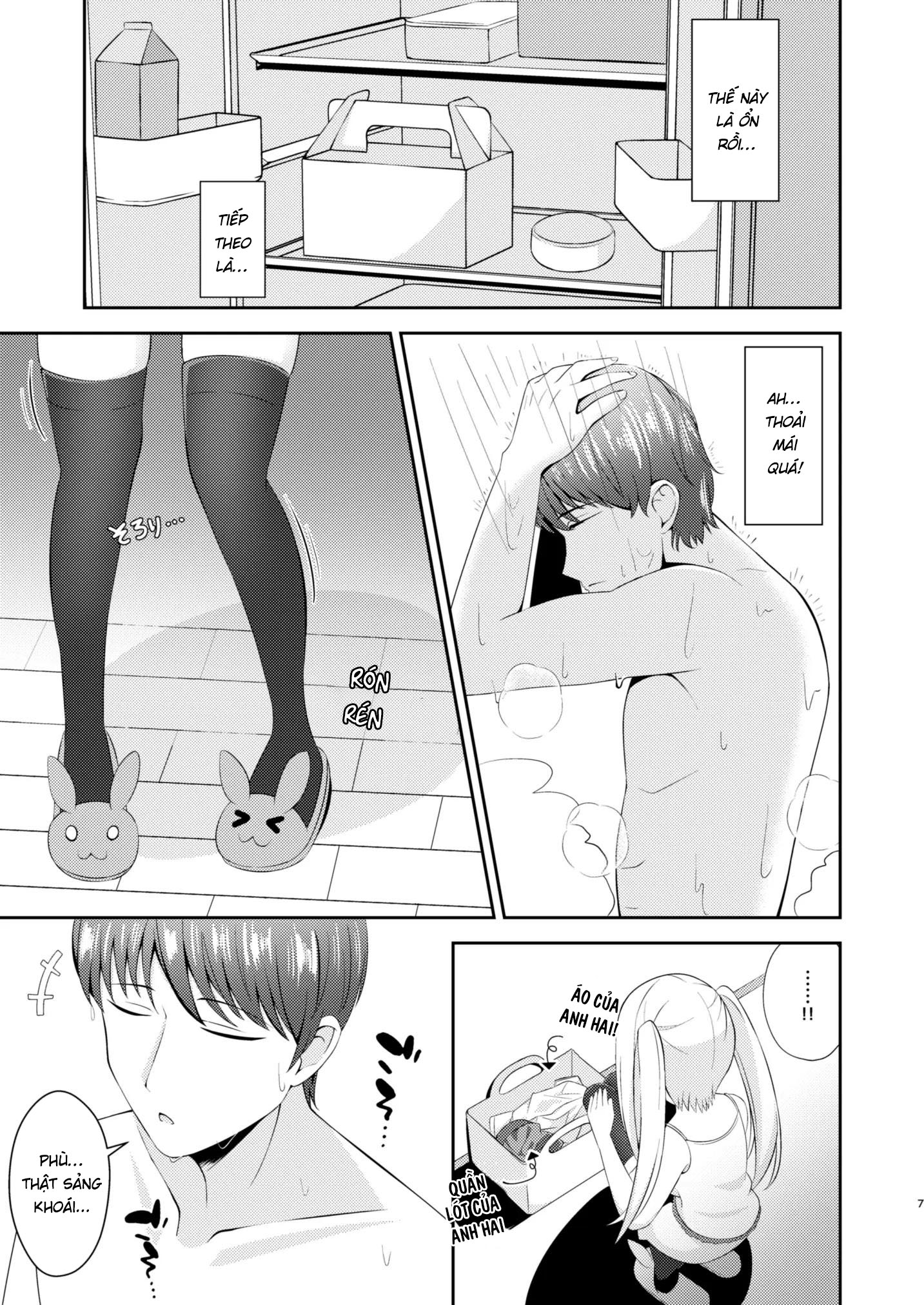 Đọc truyện hentai Cô em gái dẫm đãng chỉ làm tình với anh trai của mình! - Chap 2