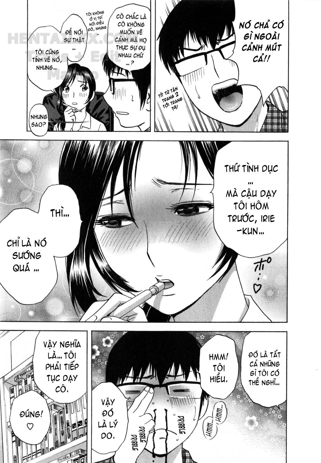 Đọc truyện hentai Life With Married Women Just Like A Manga - Chap 3