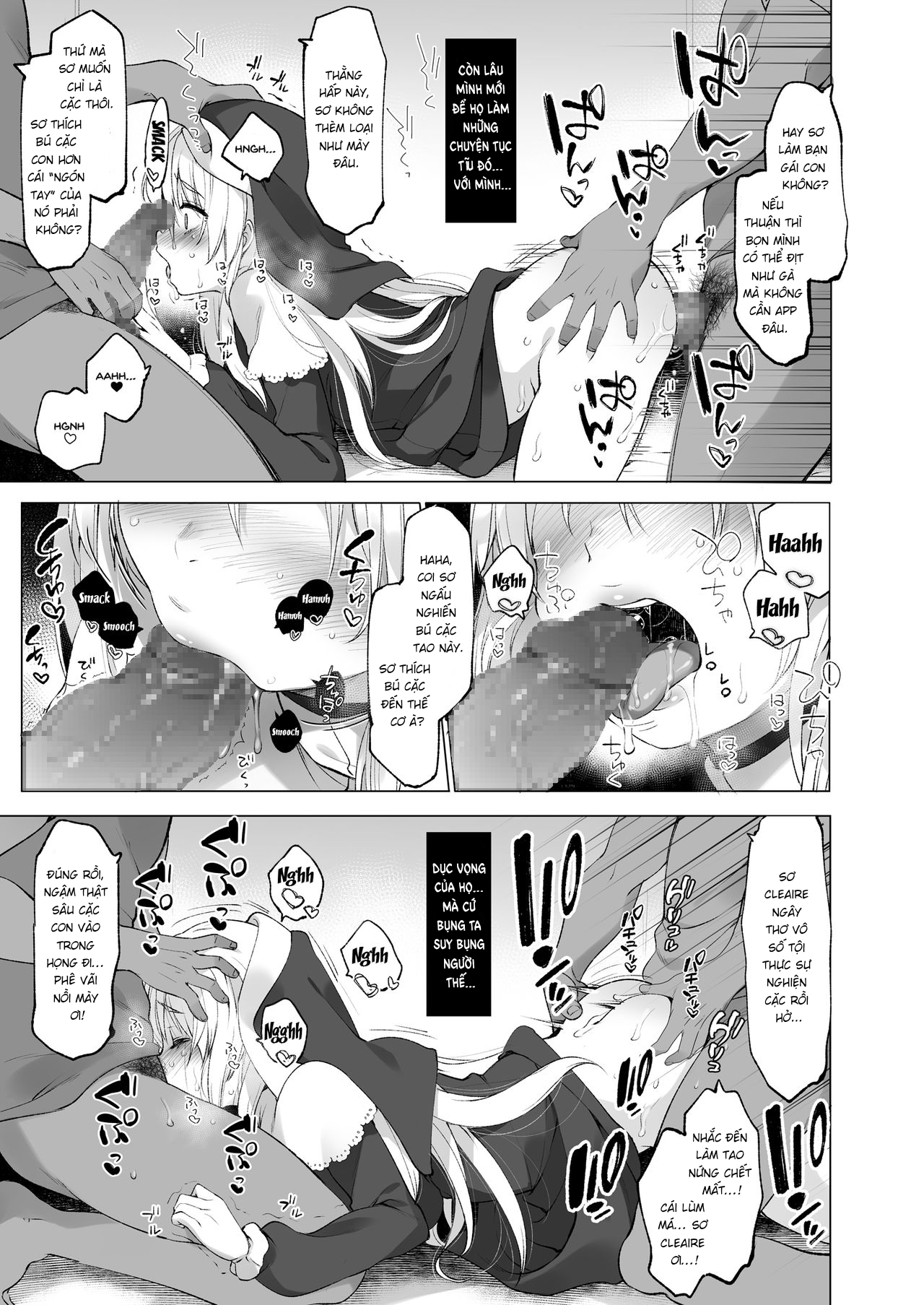 Đọc truyện hentai Sơ Cleaire và ứng dụng thôi miên bí mật - Chap 2: Gangbang