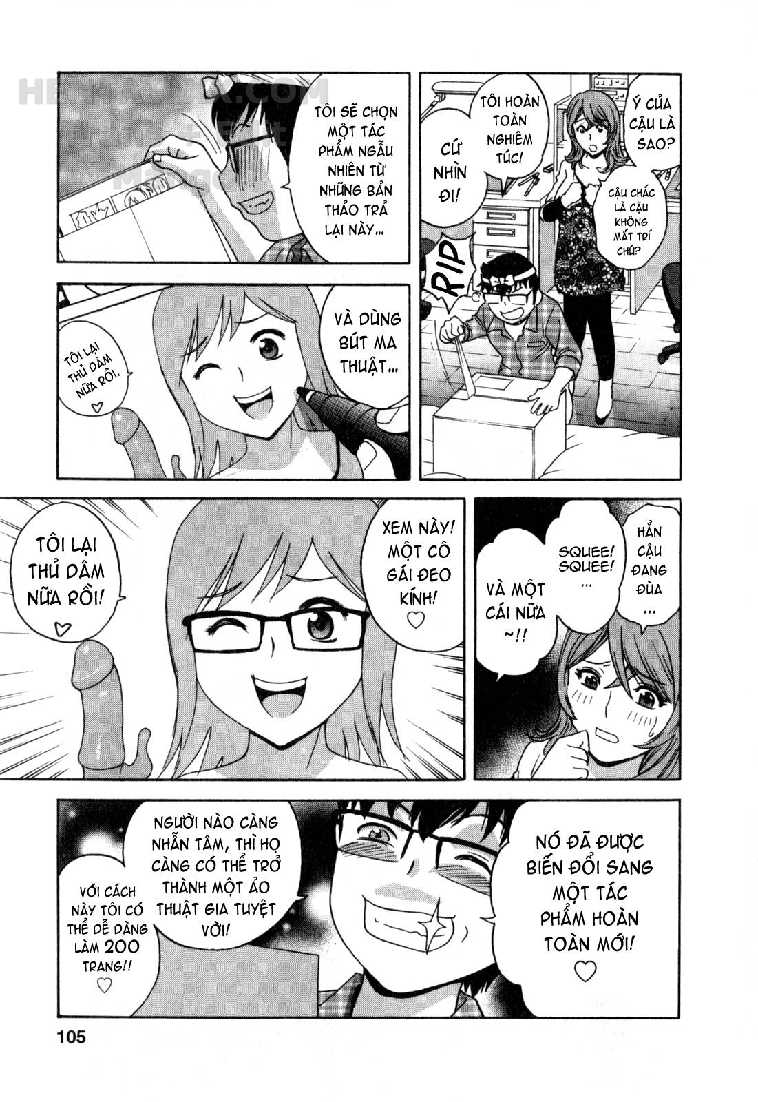 Đọc truyện hentai Life With Married Women Just Like A Manga - Chap 25