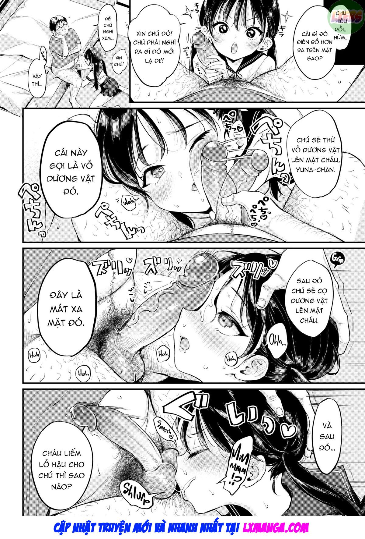 Đọc truyện hentai Chú và 2 cháu song sinh Oneshot