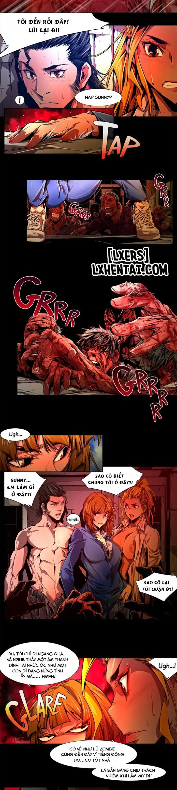 Đọc truyện hentai Vùng Đất Tử Thần Chap 39