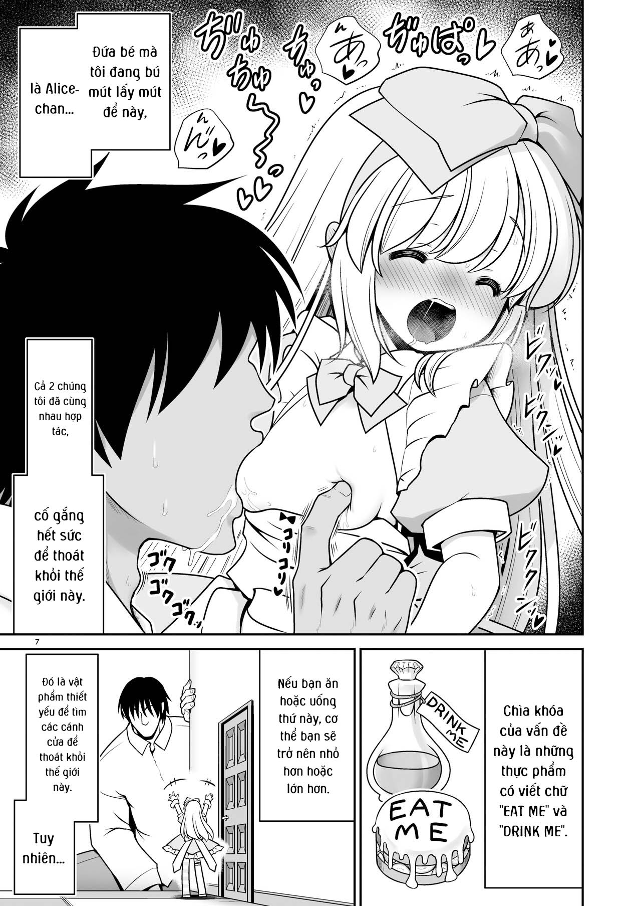Đọc truyện hentai Nghịch ngợm con cặc siêu khủng cùng cô gái nhỏ - Oneshor nứng