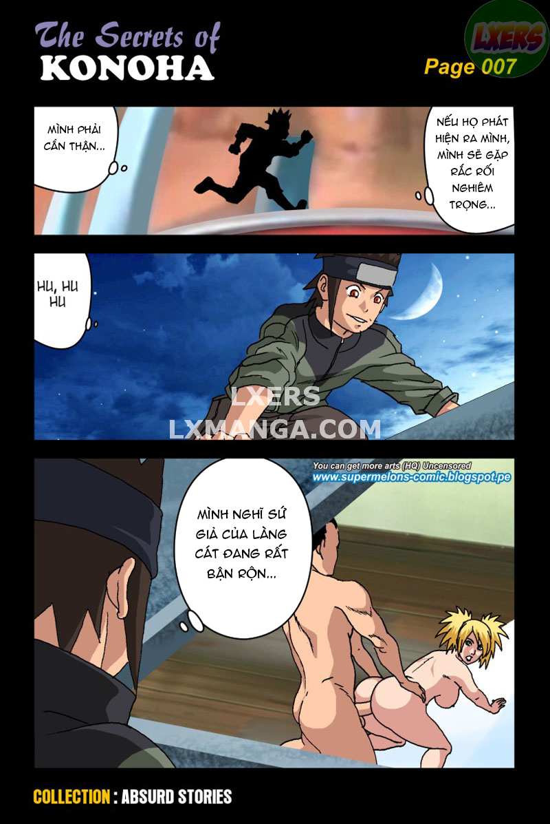 Đọc truyện hentai Bí mật của Konoha - Oneshot