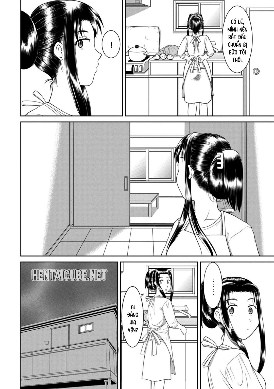 Đọc truyện hentai Tôi, mẹ tôi và căn phòng hình như có ma - Oneshot
