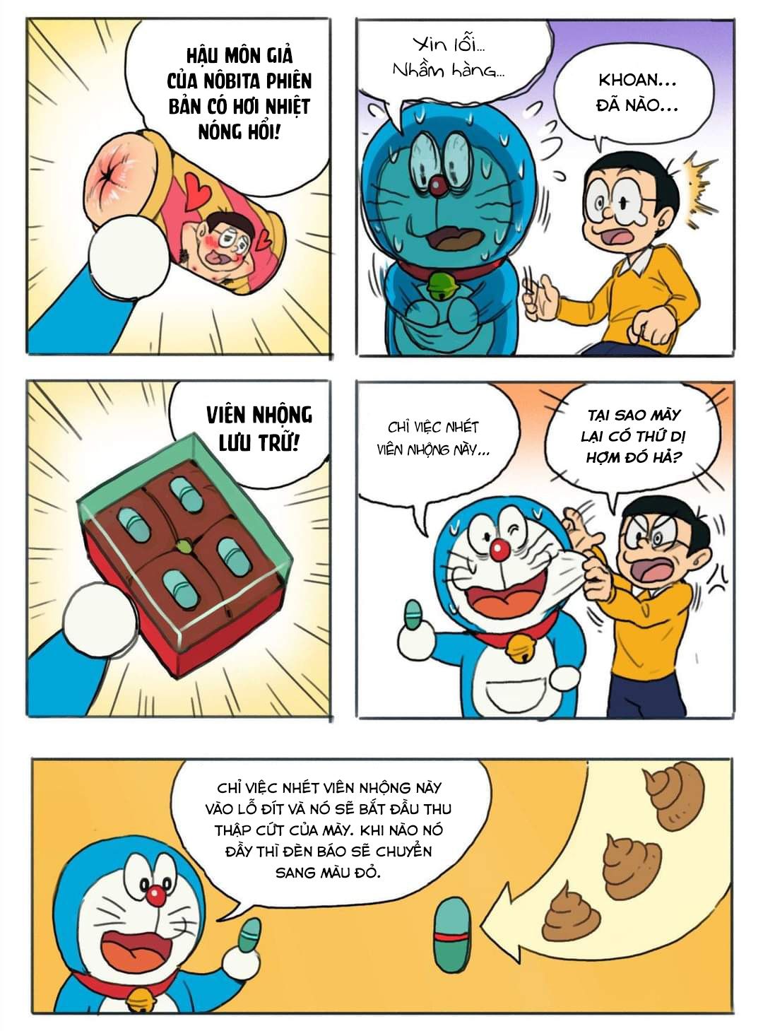Đọc truyện hentai DorAVmon - Oneshot