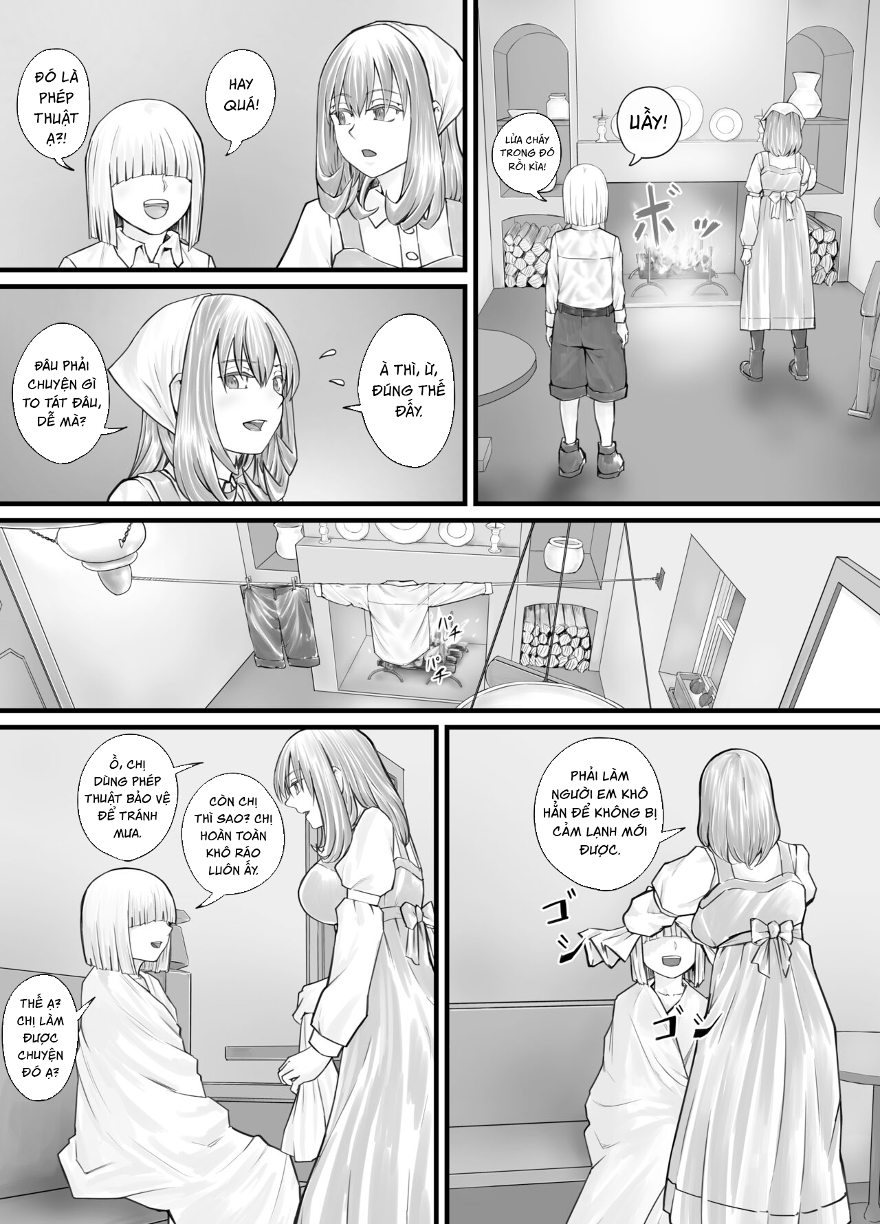 Đọc truyện hentai Manga nơi bạn có thể nhìn thấy cảnh mình tè lên chị gái mình - Chap 3 + 4 + 5