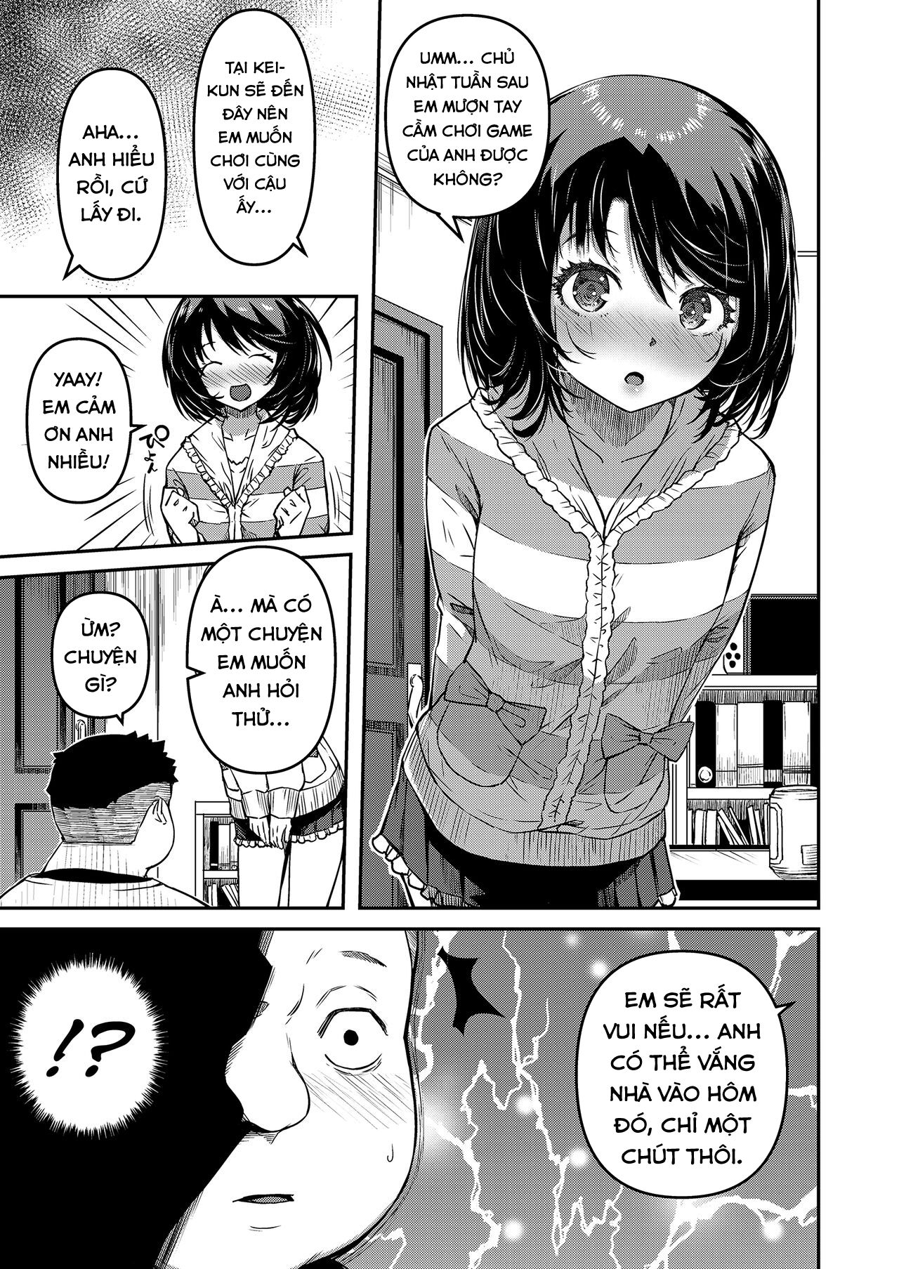 Đọc truyện hentai Em Gái Tôi Đang Phát Triển - Oneshot