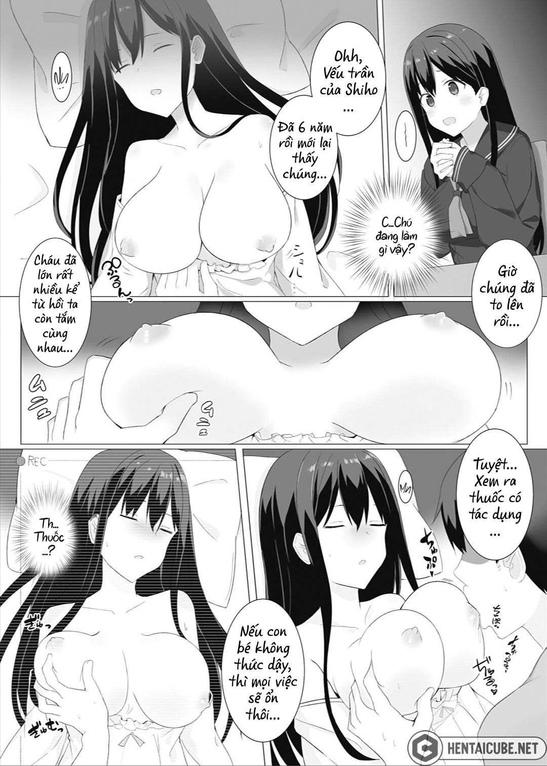 Đọc truyện hentai Nhật ký chuốc thuốc cháu gái - Oneshot