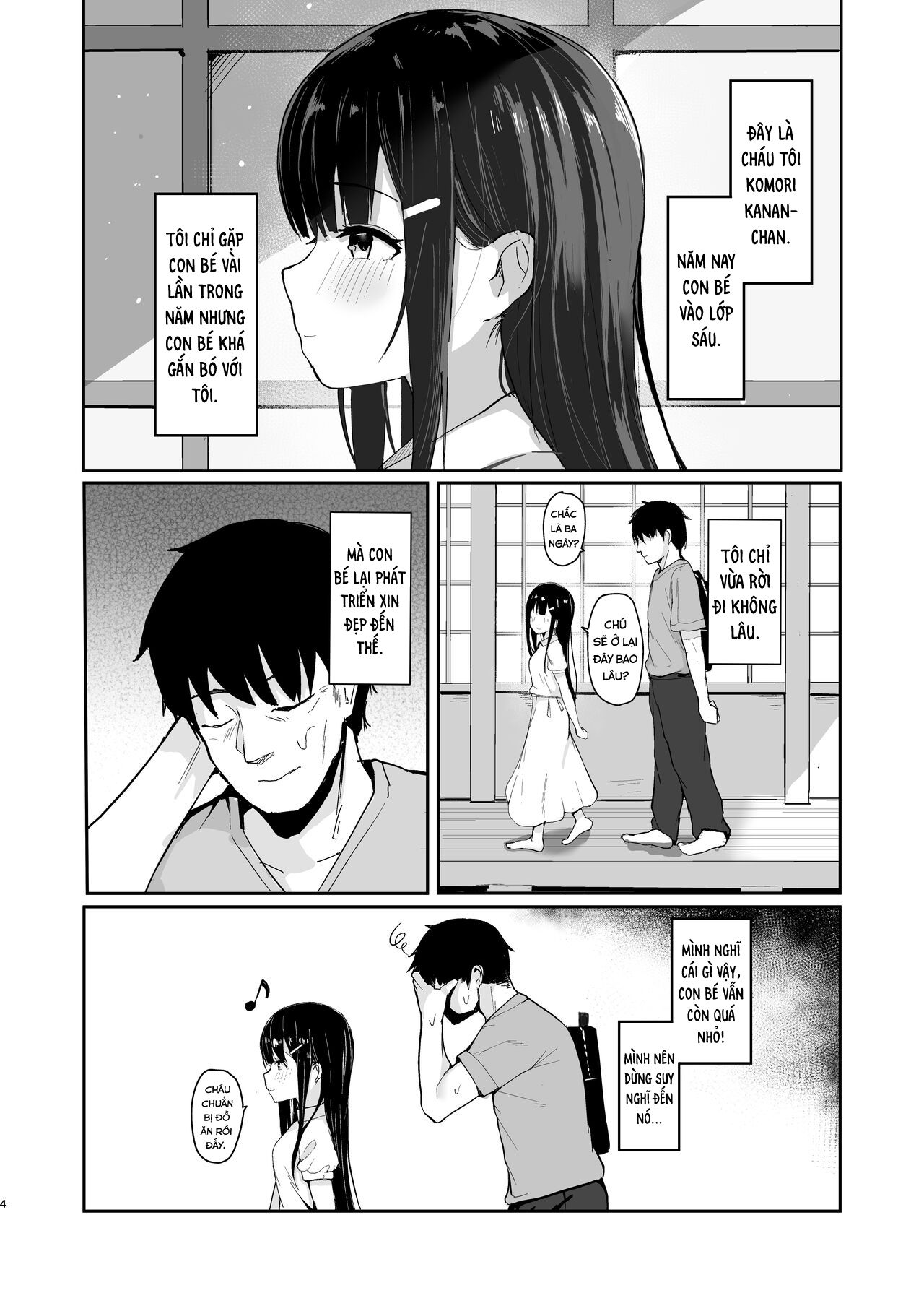 Đọc truyện hentai Về quê thăm cháu - Oneshot