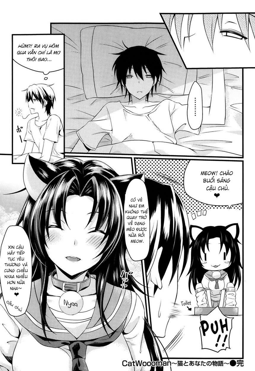 Đọc truyện hentai Câu chuyện về mèo và bạn - Oneshot