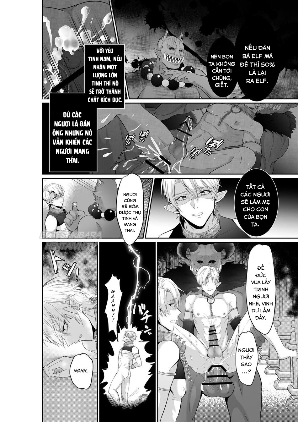 Đọc truyện hentai Niềm vui sụp đổ của các hoàng tử yêu tinh - Oneshot