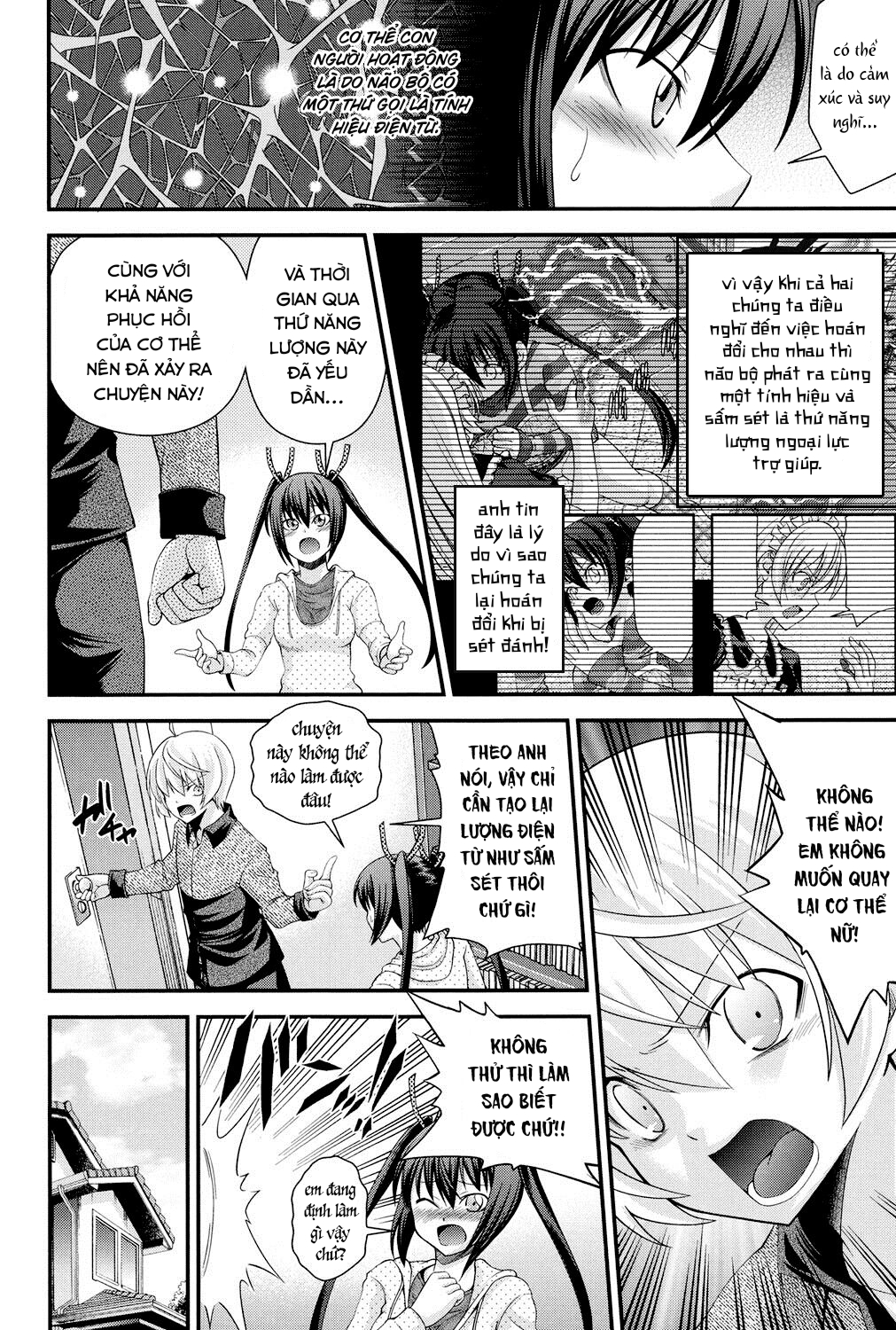 Đọc truyện hentai Hoán đổi với em gái - Chap 5 END
