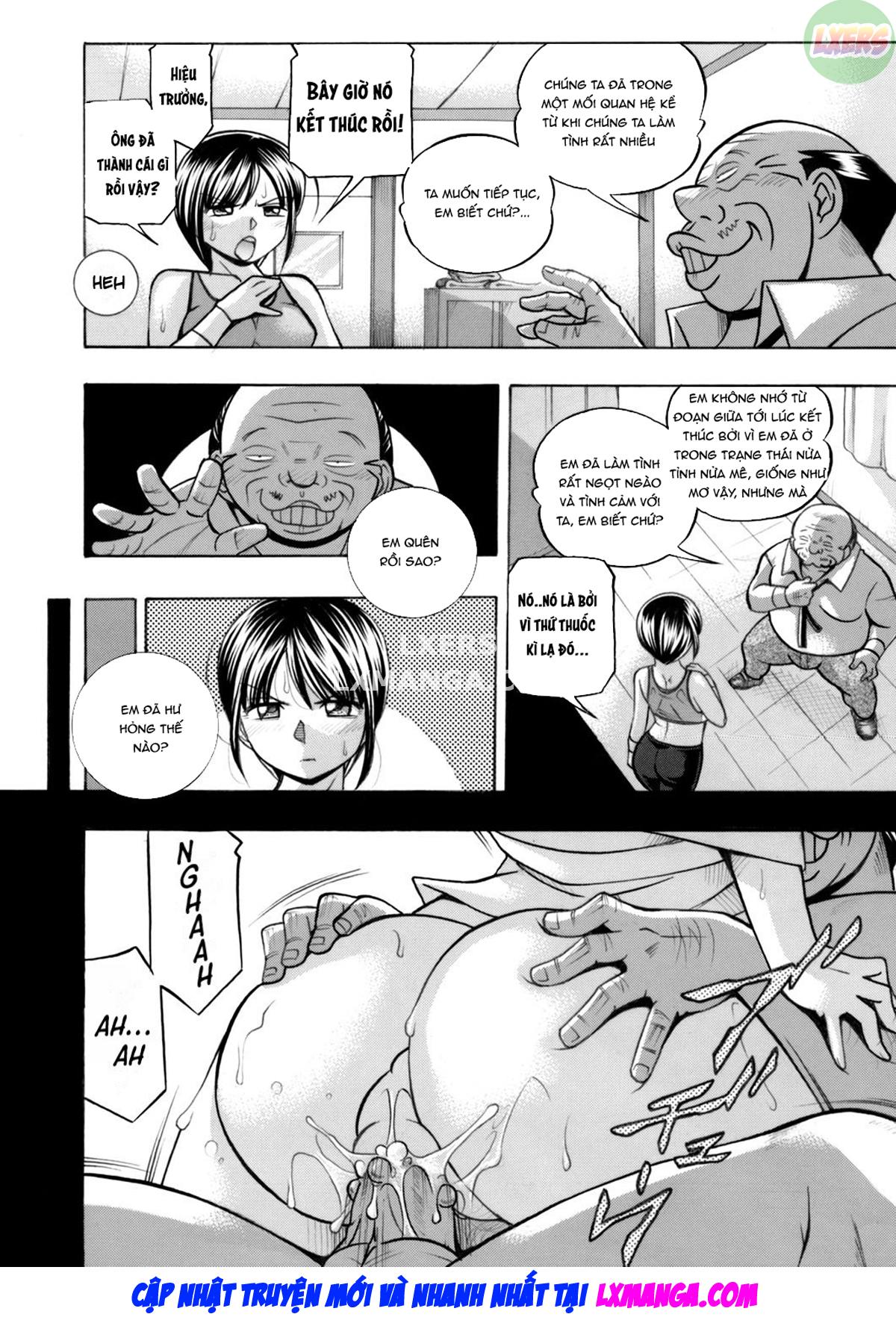 Đọc truyện hentai Nữ giáo viên dâm đãng và em học sinh may mắn Chap 4
