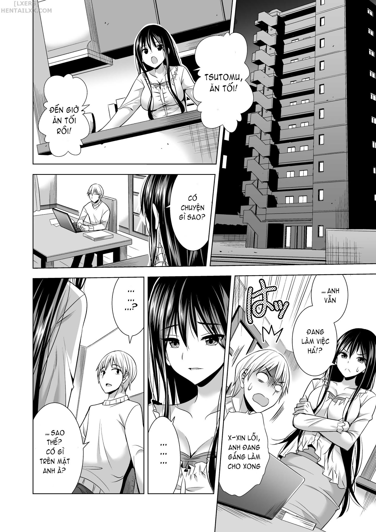 Đọc truyện hentai Tonight, I Will Service My Husbands Boss - Oneshot