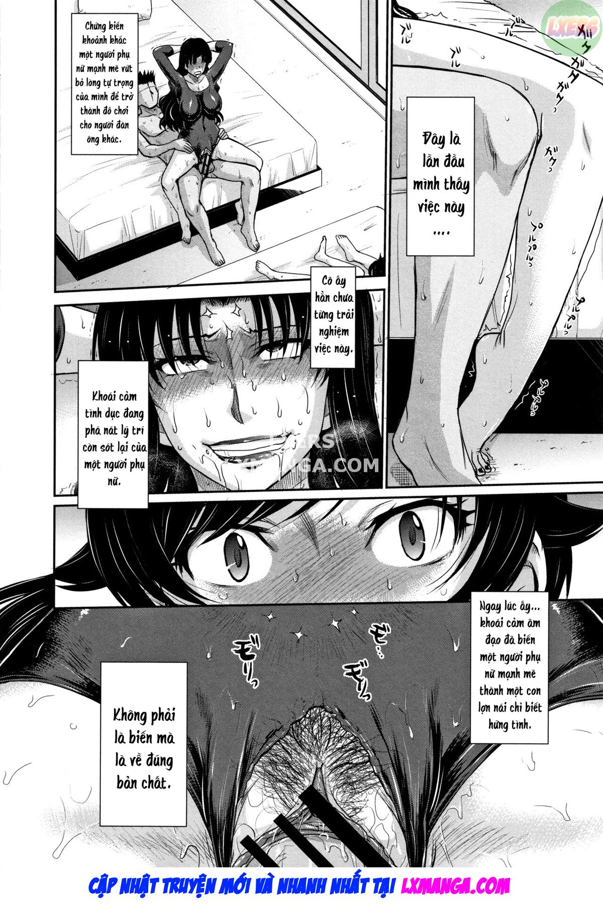 Đọc truyện hentai Người phụ nữ có chồng, bí mật và thịt - Chap 4