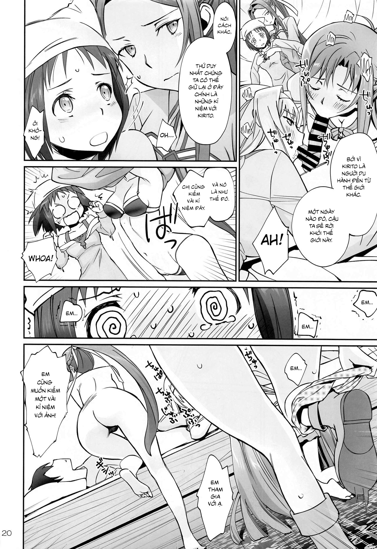 Đọc truyện hentai Chàng Hoàng Tử Trong Lều (Sword Art Online Alicization) - Oneshot
