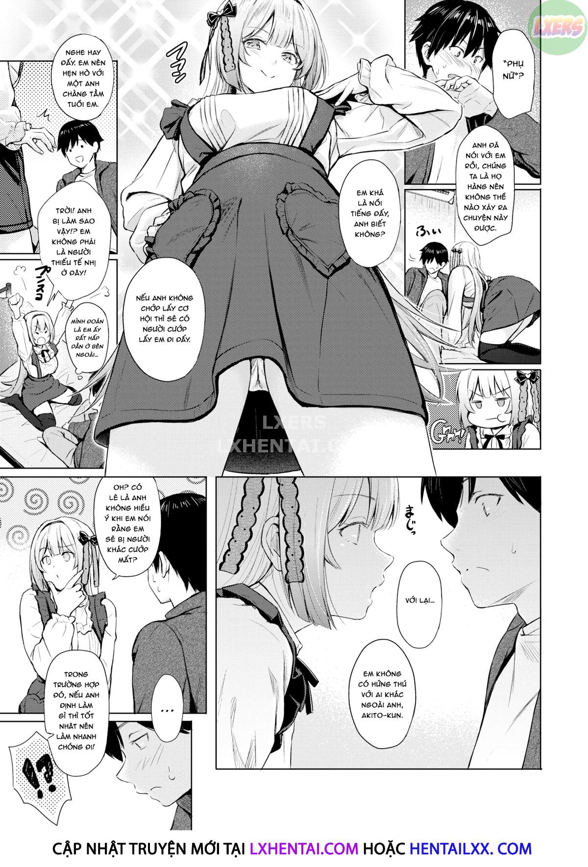 Đọc truyện hentai Tím trắng - Oneshot