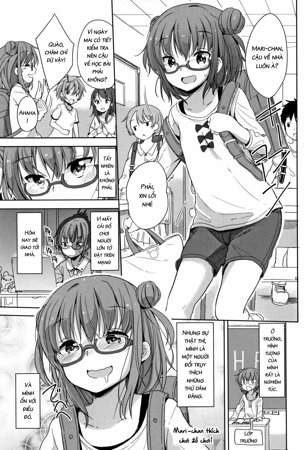 Đọc truyện hentai Mari-chan no Omocha Asobi - Oneshot