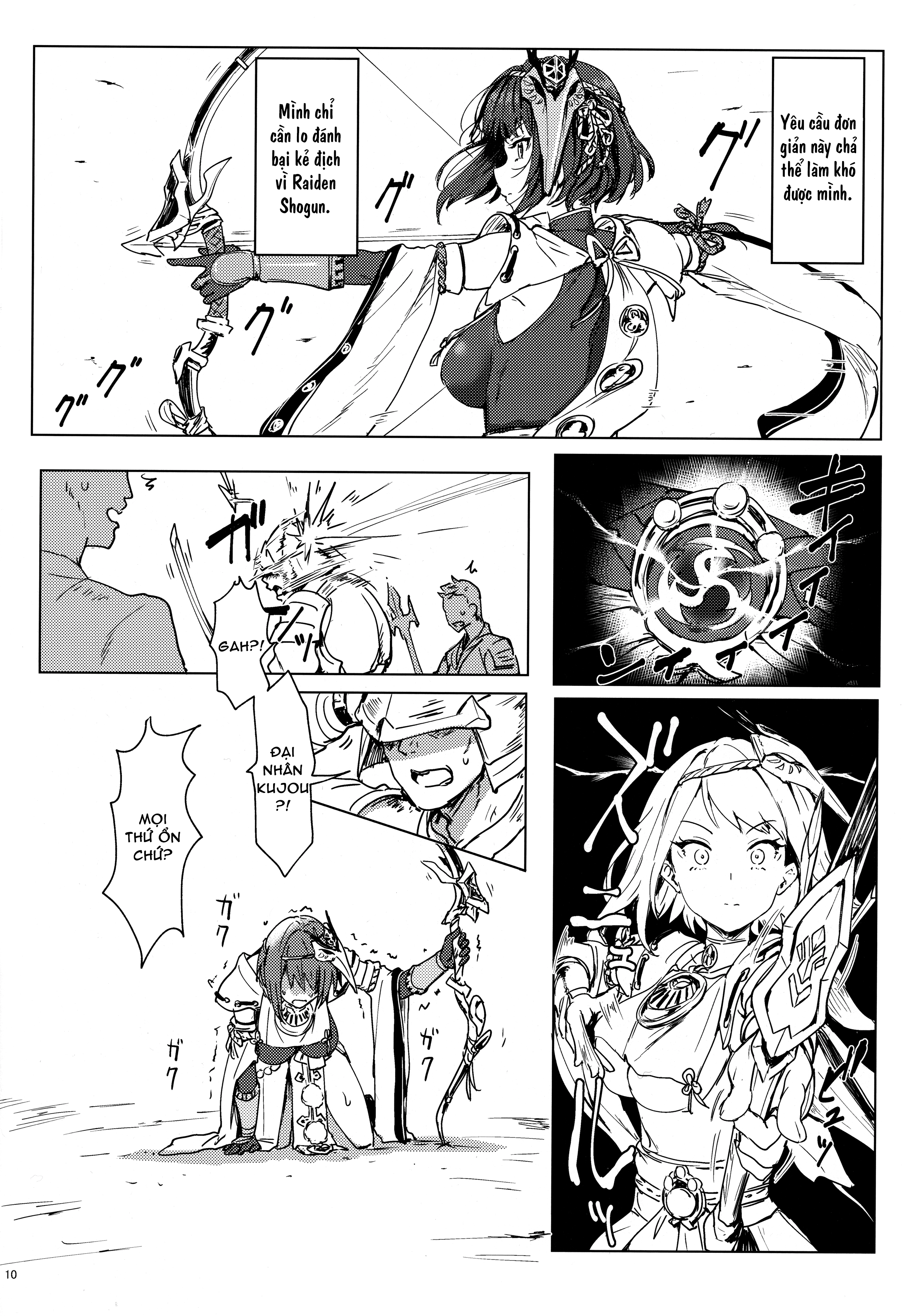 Đọc truyện hentai Công việc tại hiệp hội Tenryou - Tất cả vì Shogun đại nhân!