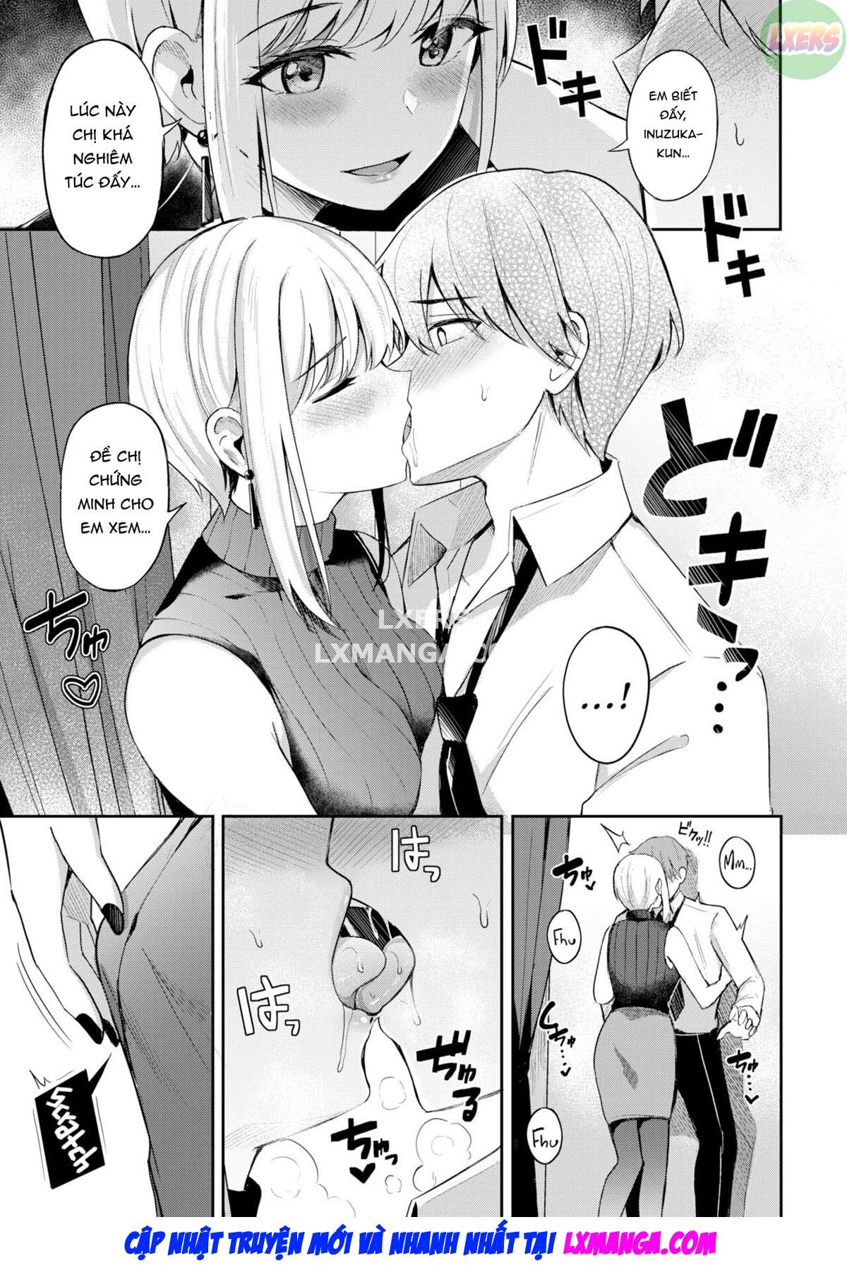 Đọc truyện hentai Tiền bối táo bạo - Oneshot