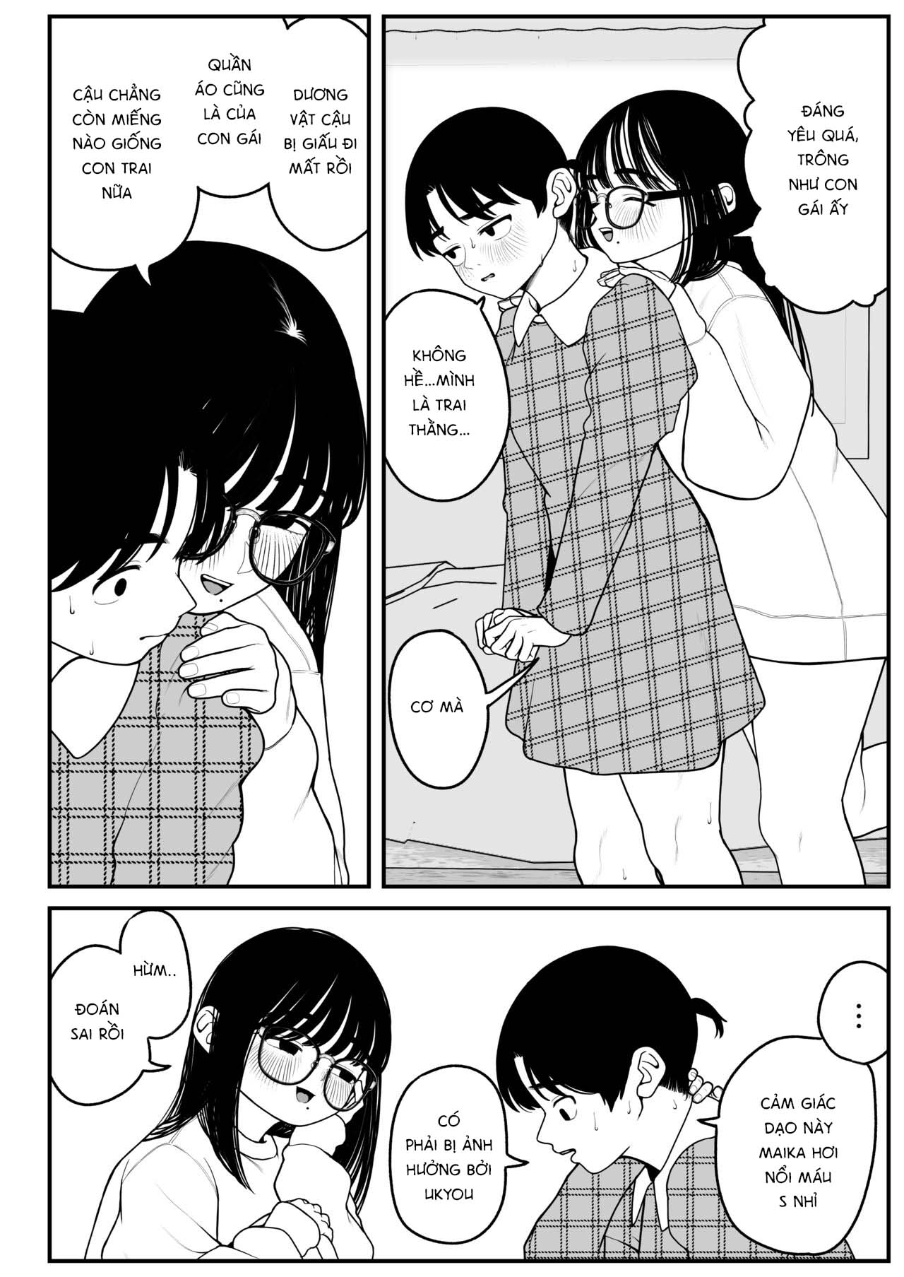 Đọc truyện hentai Kỳ nghỉ đông của tôi, bạn gái và chồng phần 2 - Chap 2