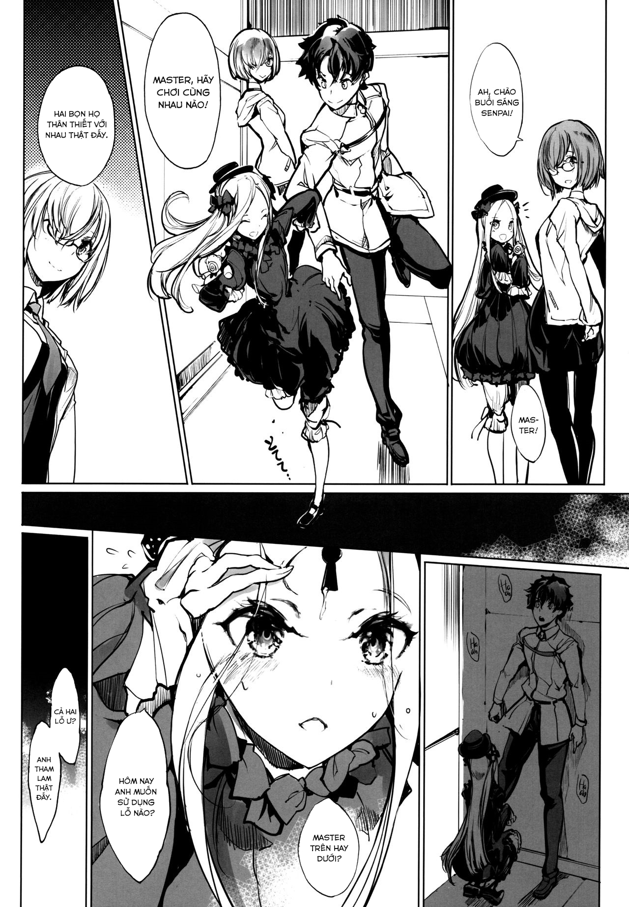 Đọc truyện hentai Sen no Ko o Haramu Mori no Shoujo (Fate Grand Order) - Oneshot