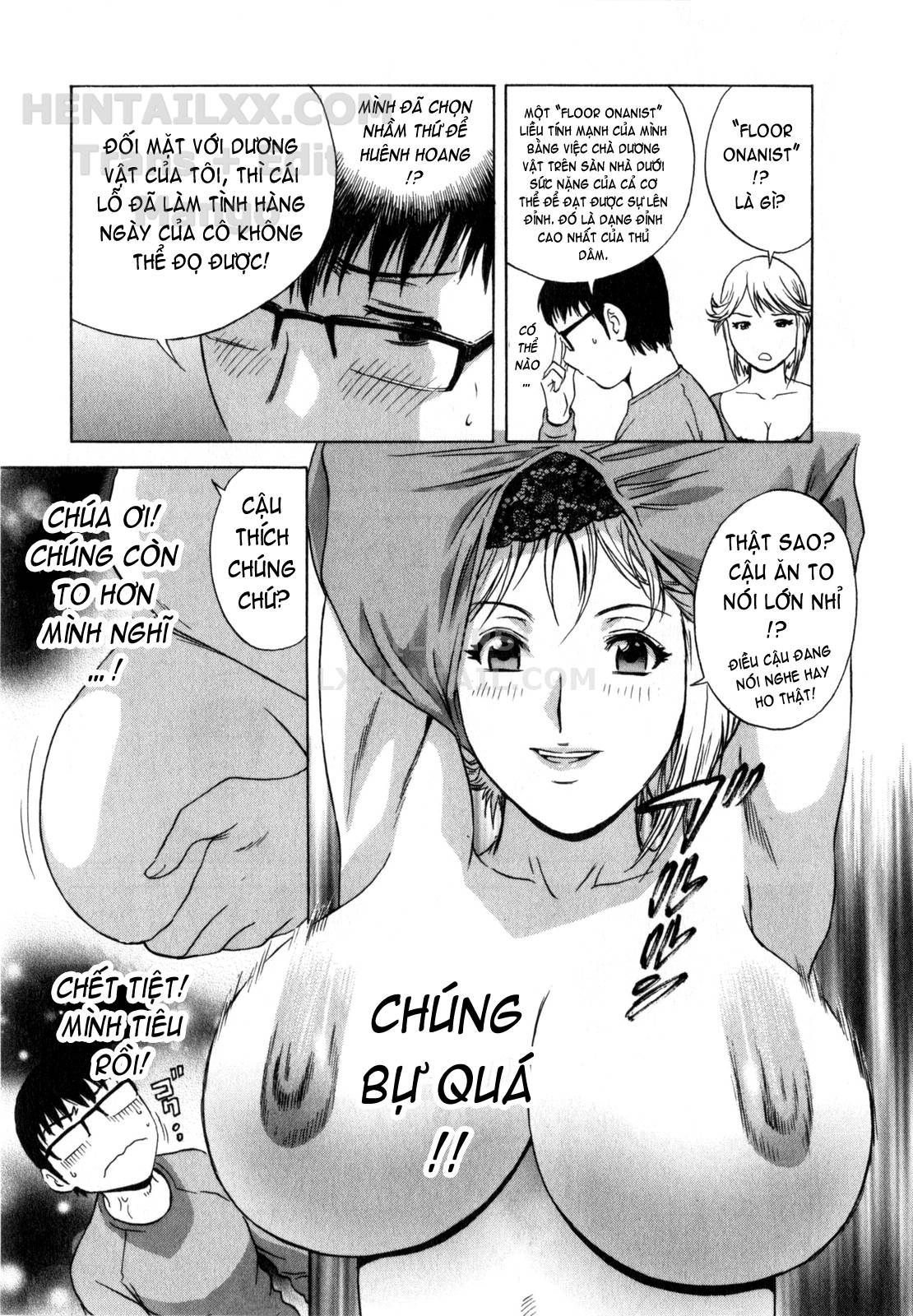 Đọc truyện hentai Life With Married Women Just Like A Manga - Chap 2