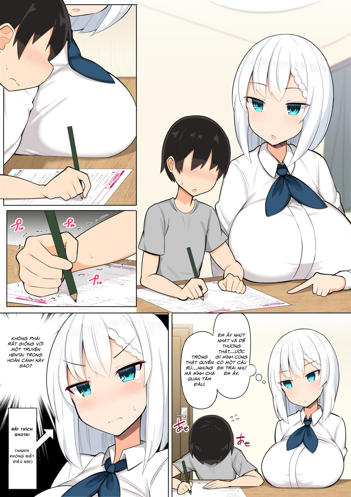 Đọc truyện hentai Ôn thi cùng các chị gái~ - Oneshot