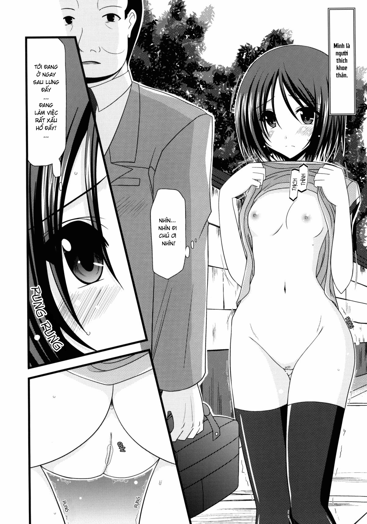 Đọc truyện hentai Cô gái thích khoả thân - Chap 1