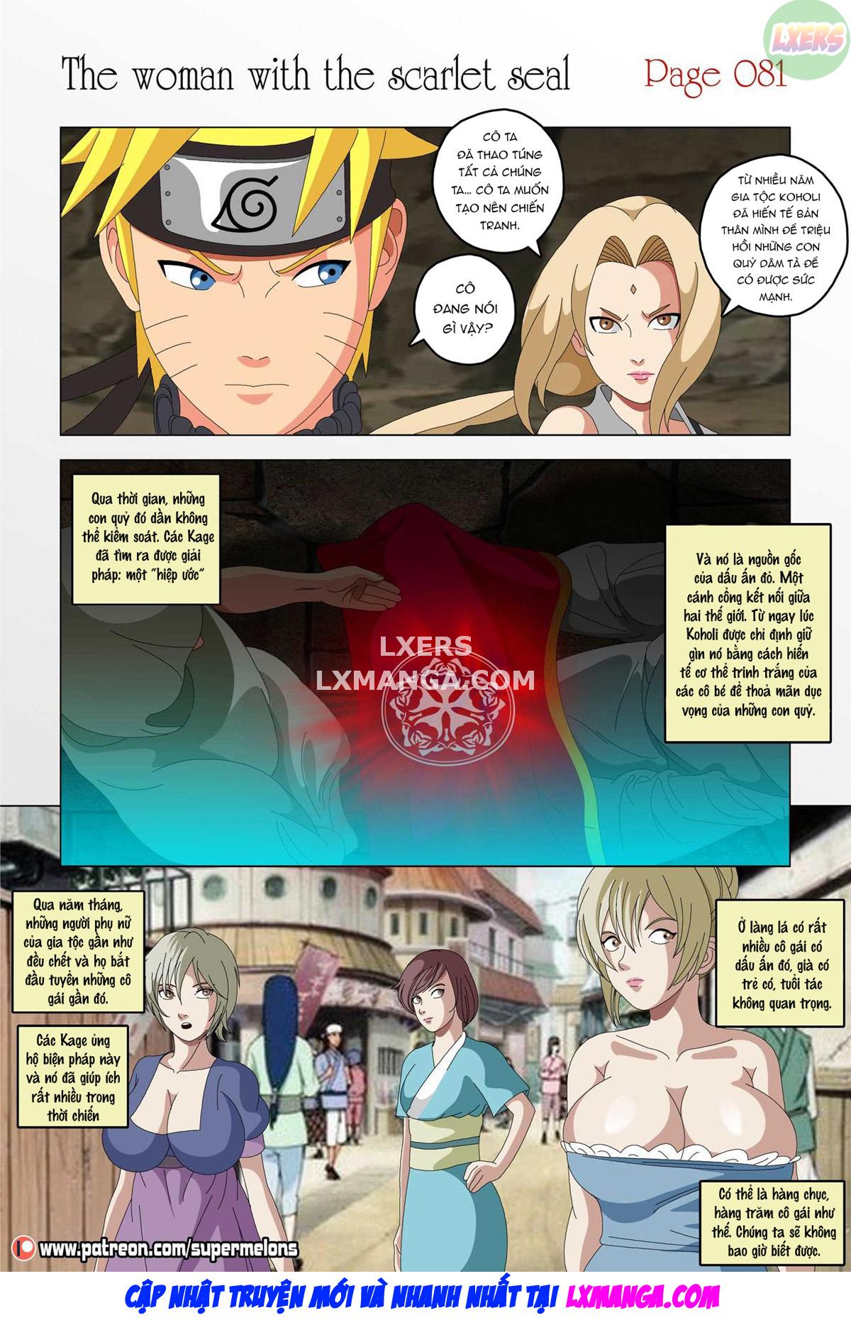 Đọc truyện hentai Người Phụ Nữ Với Dấu Ấn Đỏ - Oneshot