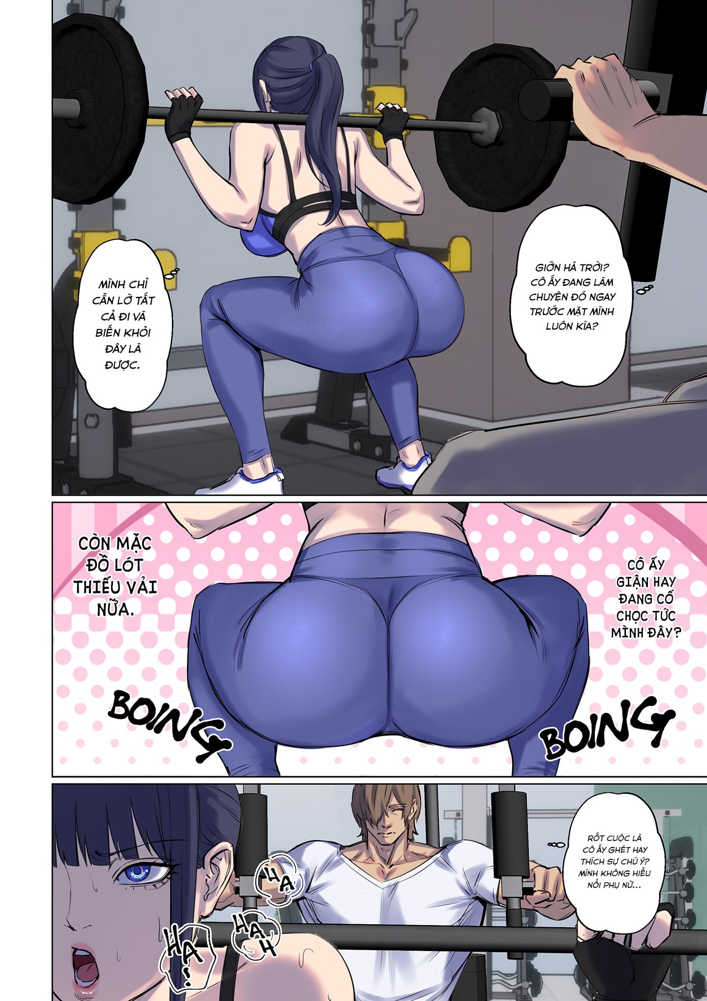 Đọc truyện hentai Bắt cóc người ngoài hành tinh - Chap 3 - Phòng gym
