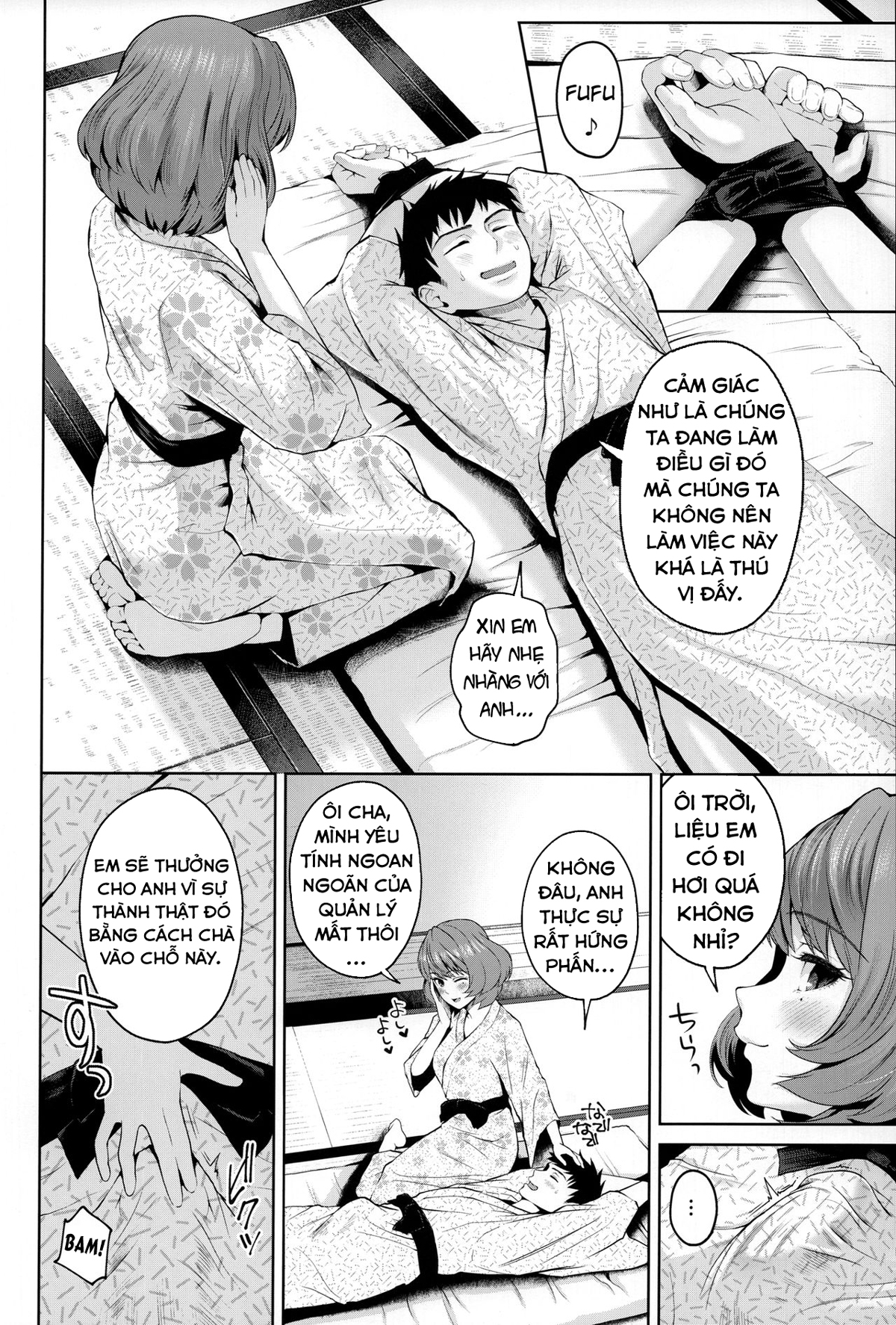 Đọc truyện hentai Hãy bắt nạt anh một cách nhẹ nhàng Kaede-san - Oneshot