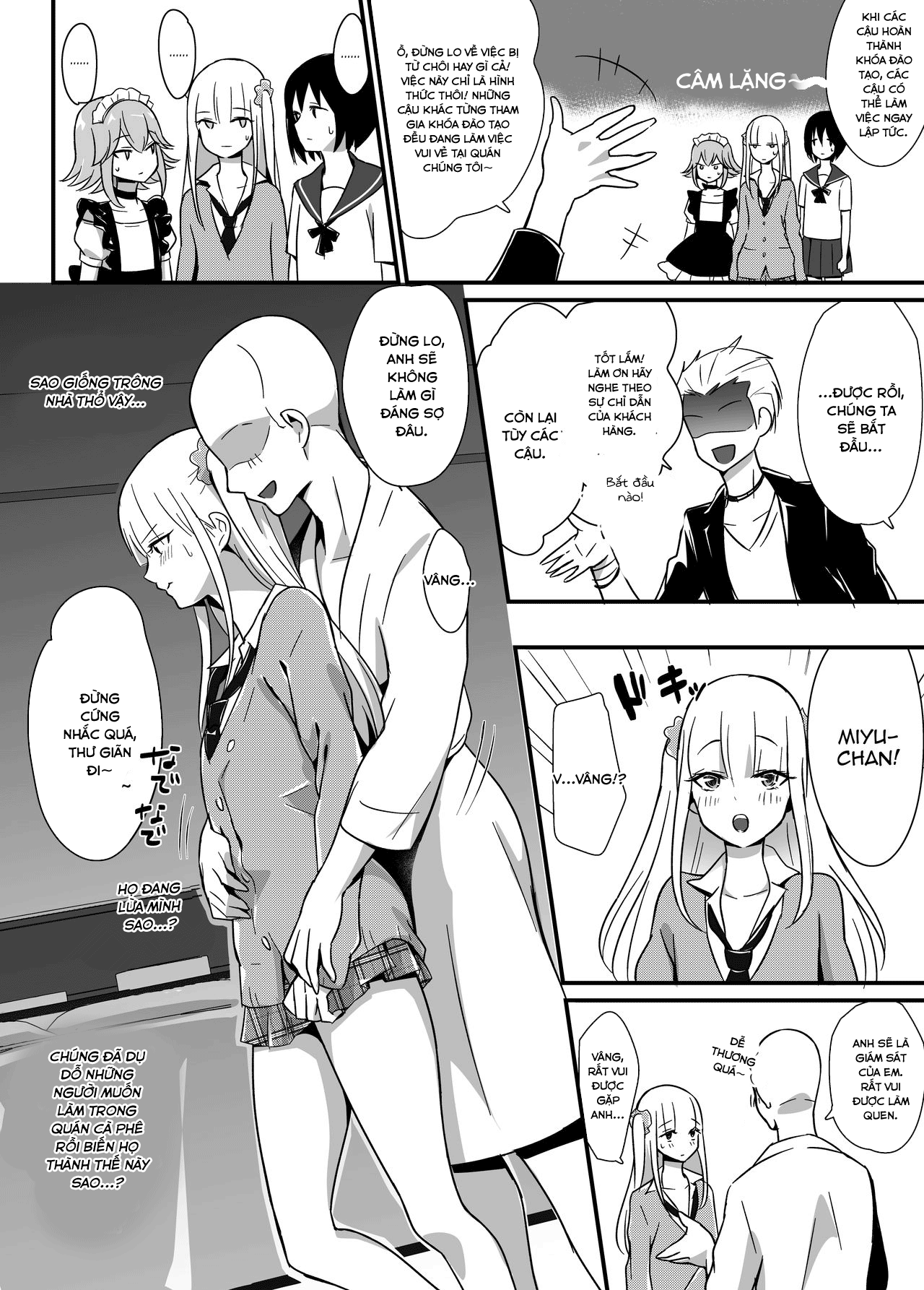 Đọc truyện hentai Kaikan Mesu Ochi ~DK Miyu, Hajimete No Mesuiki~ - Oneshot