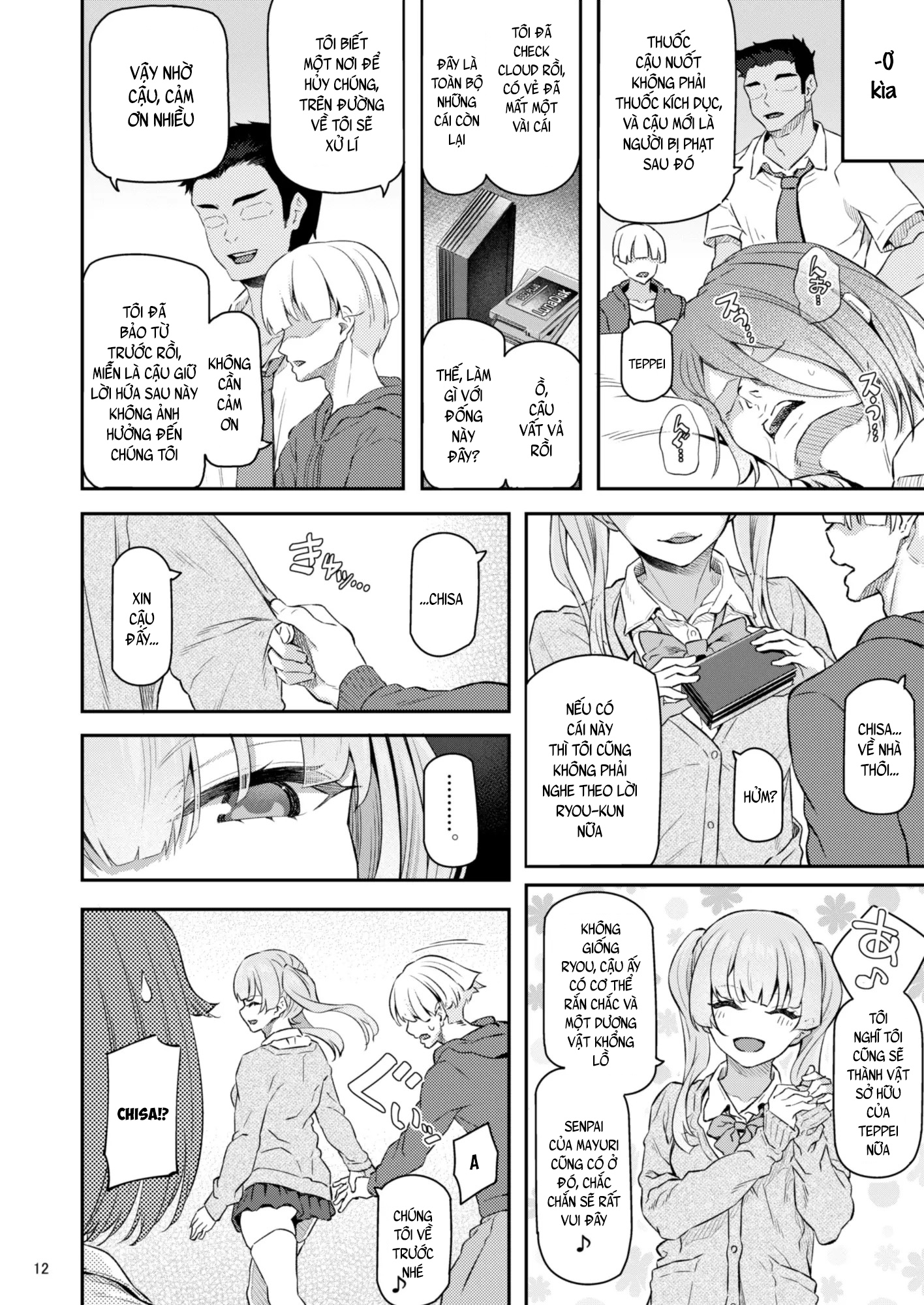 Đọc truyện hentai Phục vụ của 3 nữ sinh đóng phim segg - Chap 1