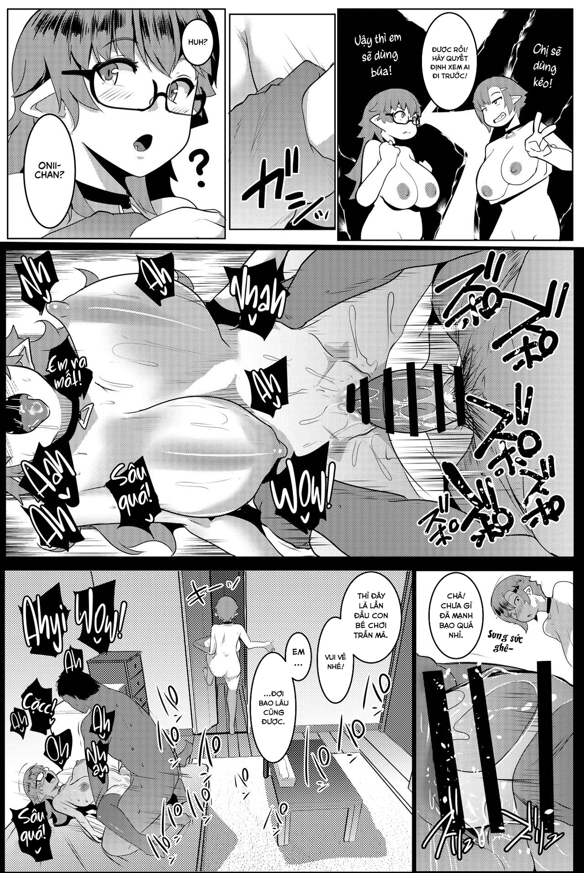 Đọc truyện hentai Em gái tôi là một bé Orc - Chap 5
