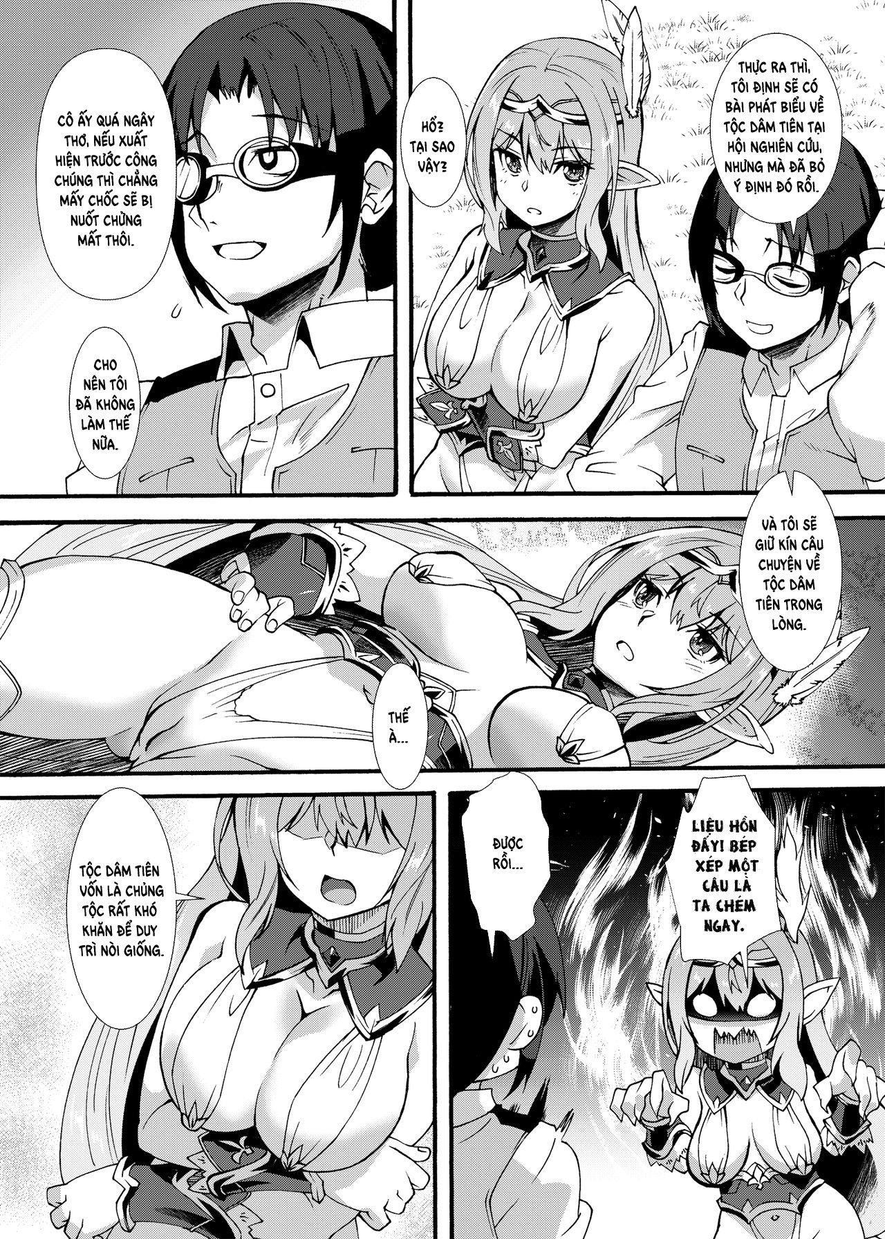 Đọc truyện hentai Sukebe Elf Tanbouki 2 - Oneshot