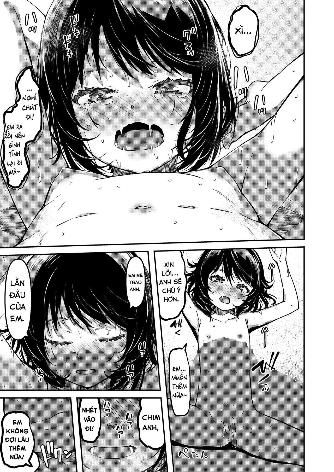 Đọc truyện hentai Em Gái Tôi Đang Phát Triển - Oneshot
