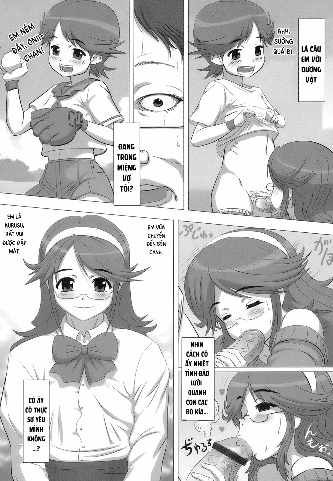 Đọc truyện hentai Thầy giáo dạy cặp chị em mồ côi xong chịch cả hai - Oneshot