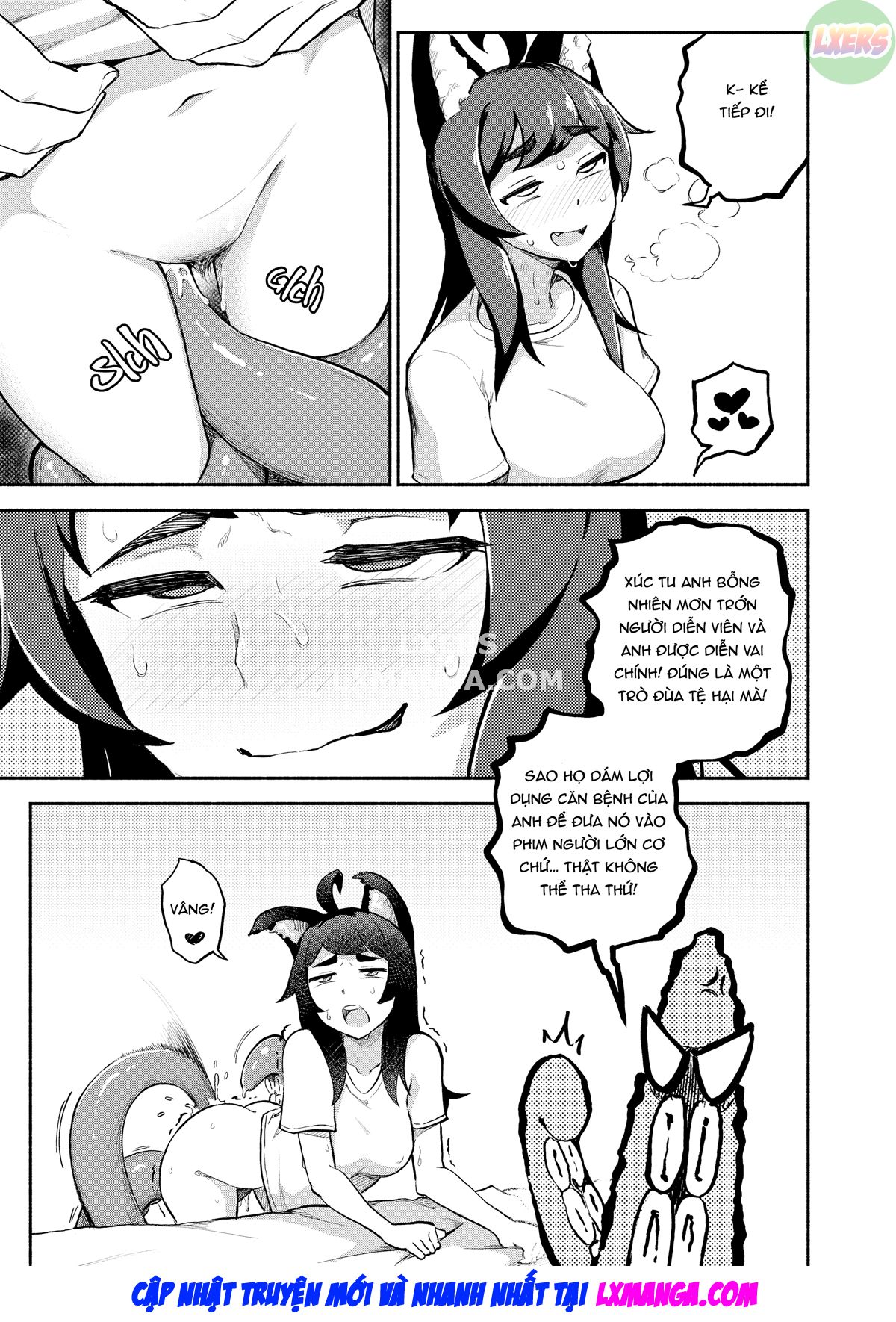 Đọc truyện hentai Người hầu của tôi là quái vật xúc tu - Chap 4 - [END]
