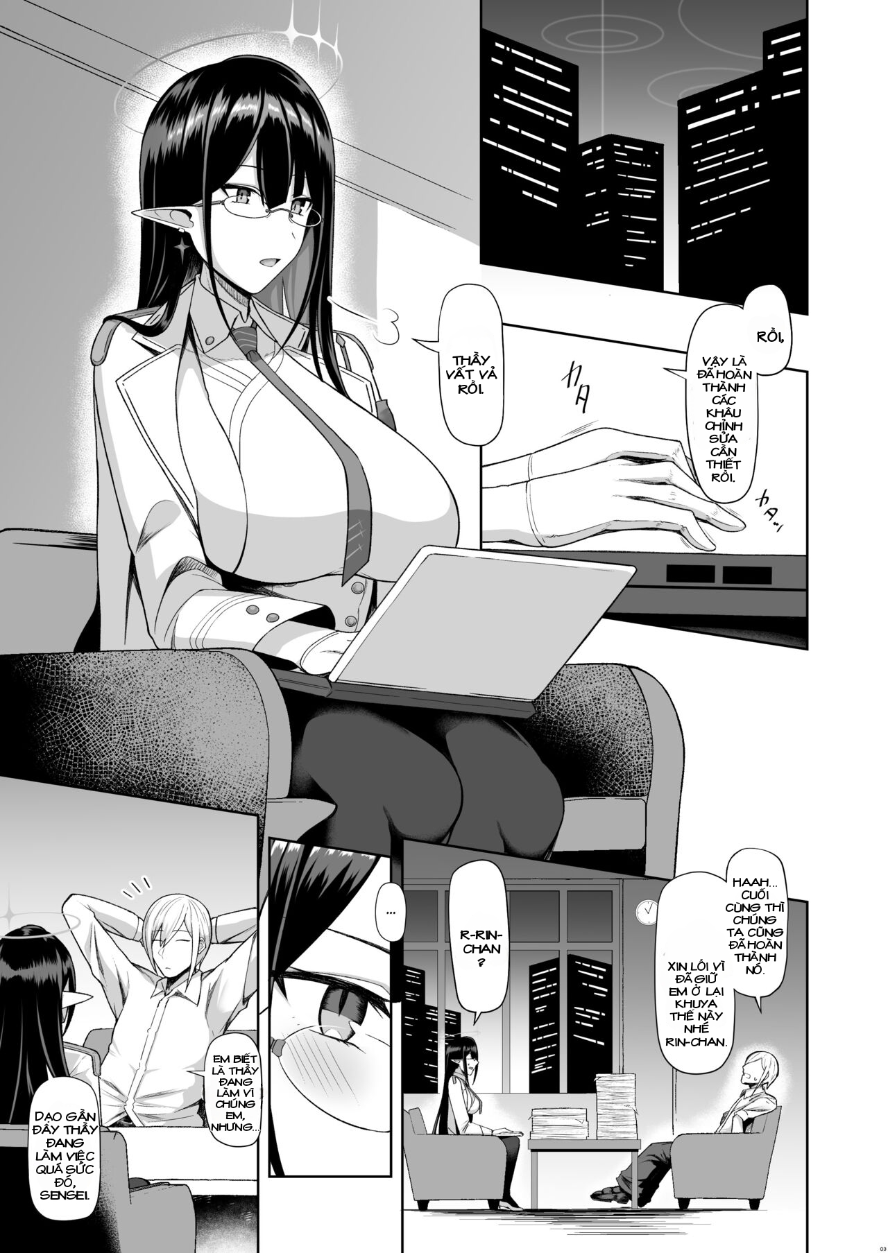 Đọc truyện hentai Dịch Vụ Cá Nhân Của Giám Đốc Hành Chính - Chap 1
